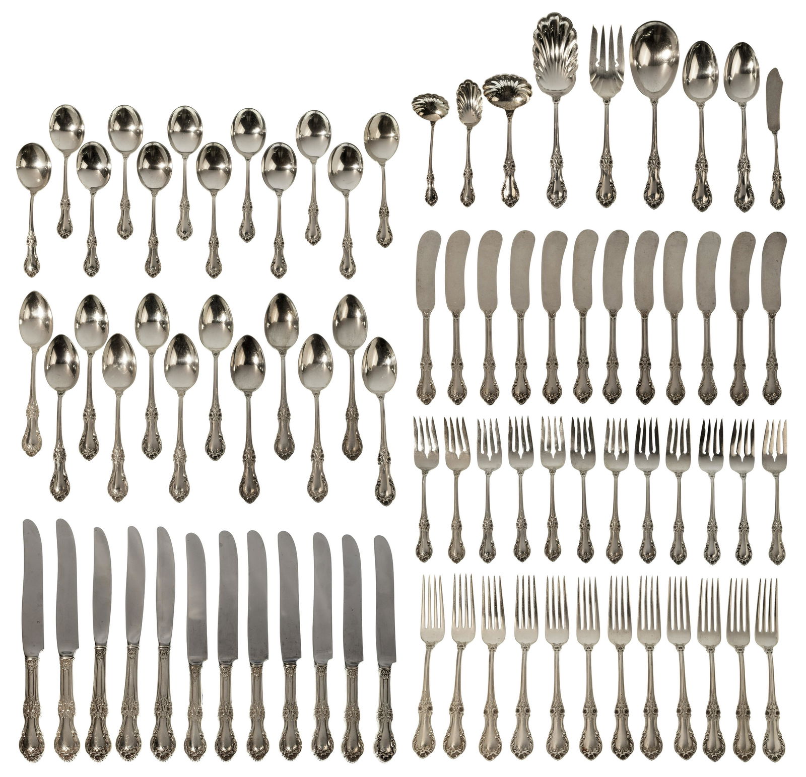 International 'Wild Rose' Sterling Silver Flatware (1 of 8)