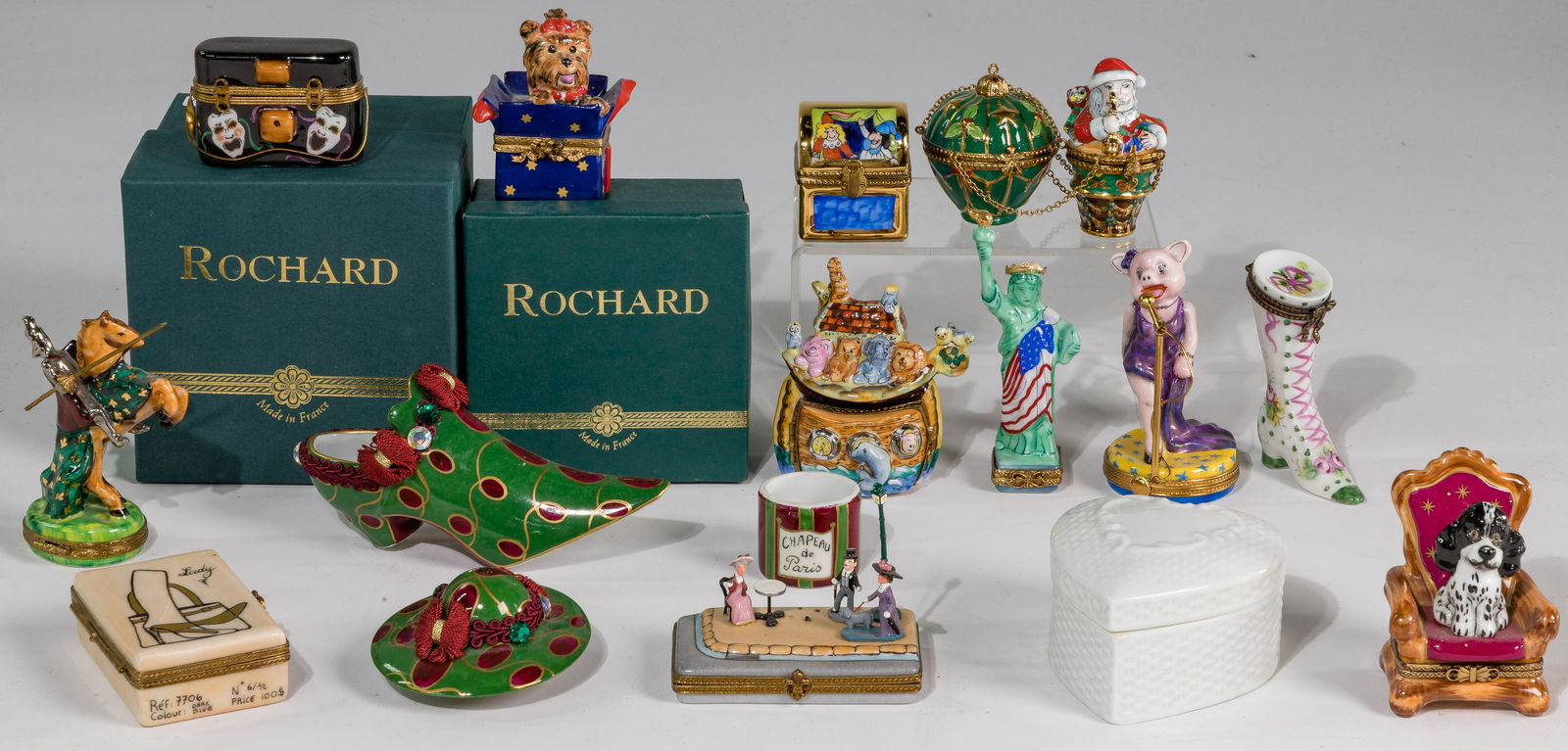 Limoges Trinket Box Assortment (1 of 2)