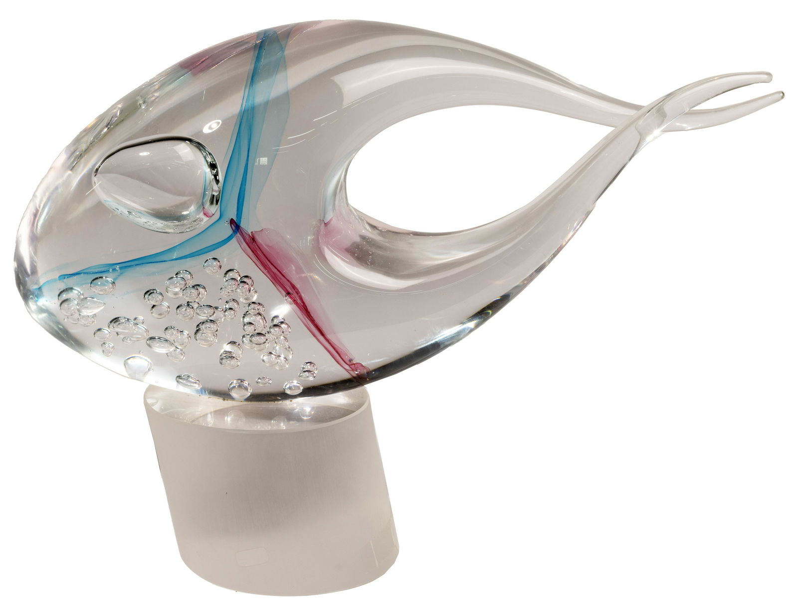 Elio Raffaeli (Italian, b.1936) Art Glass Fish Sculpture (1 of 5)