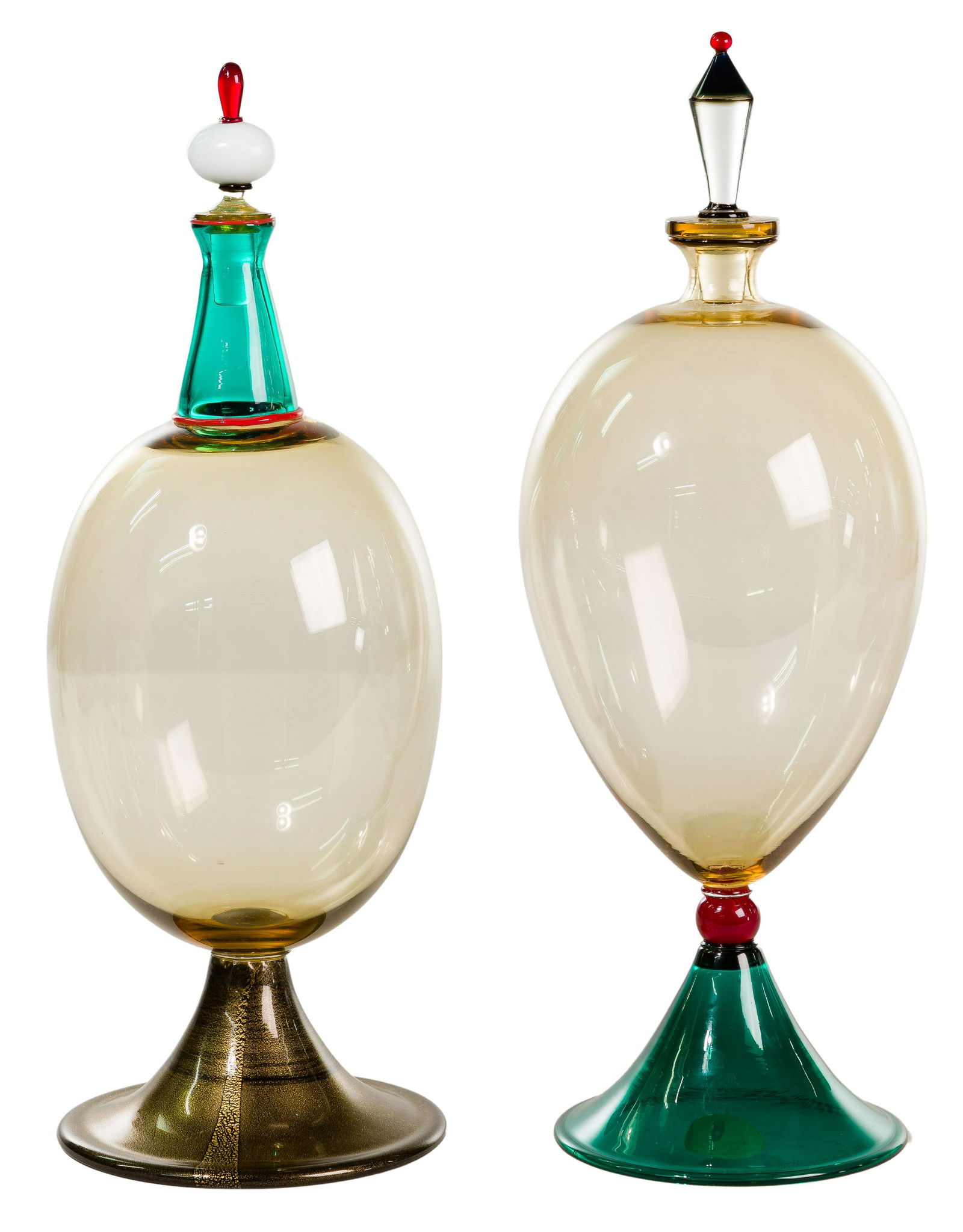 Yoichi Ohira Murano Art Glass Decanters (1 of 5)