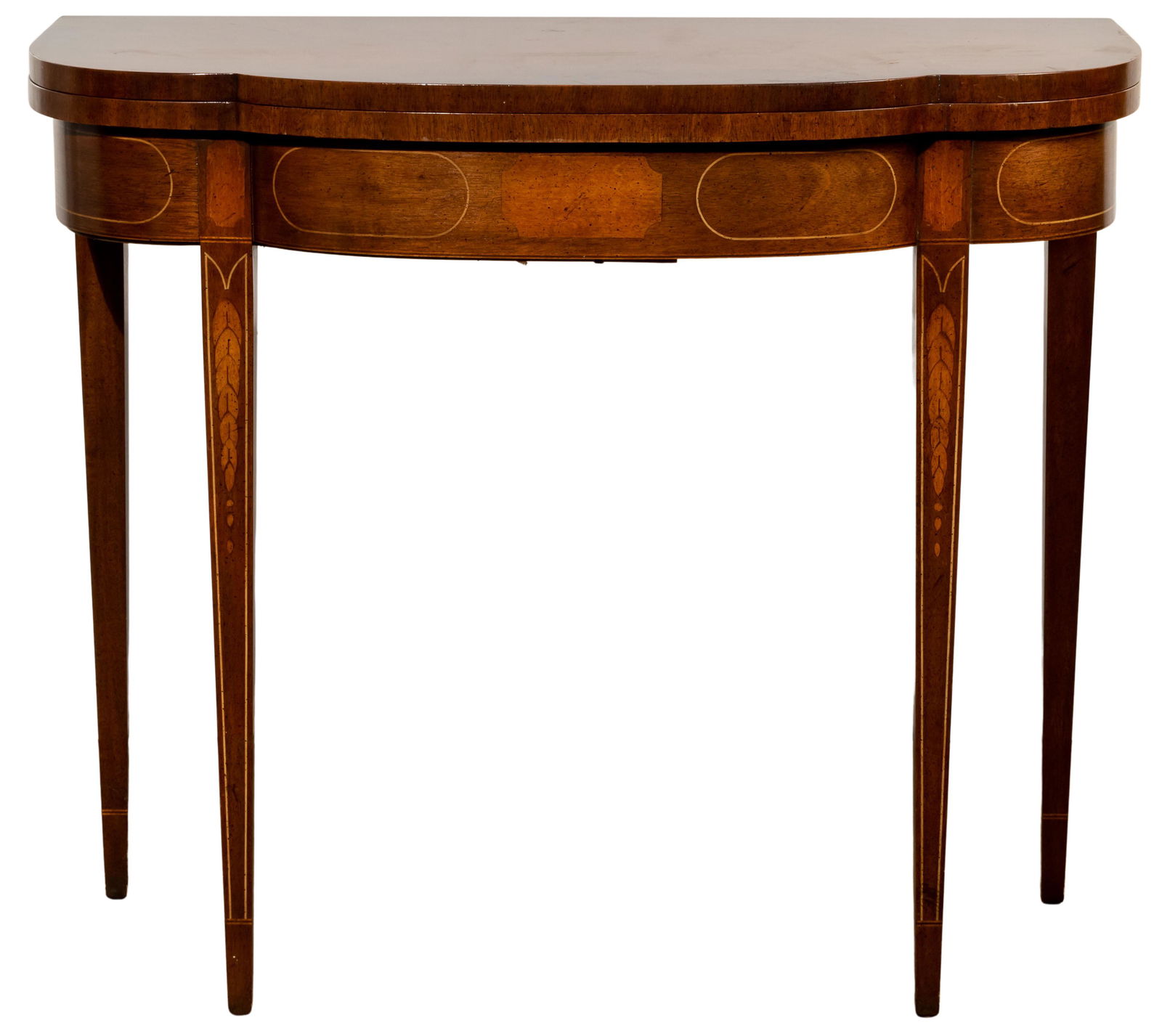 Baker Hepplewhite Style Card Table (1 of 3)