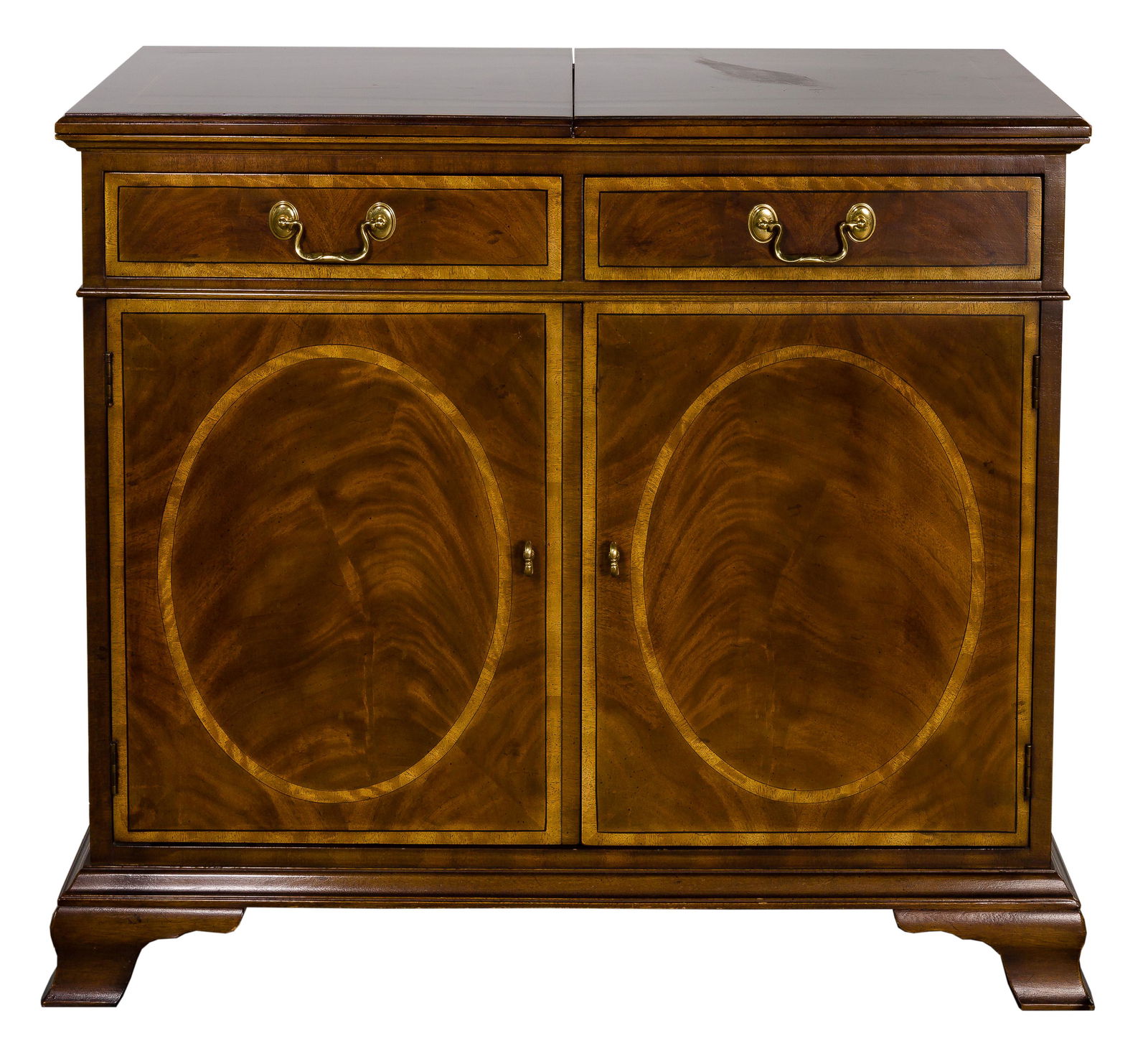 Henredon Regency Style Flip Top Server (1 of 4)