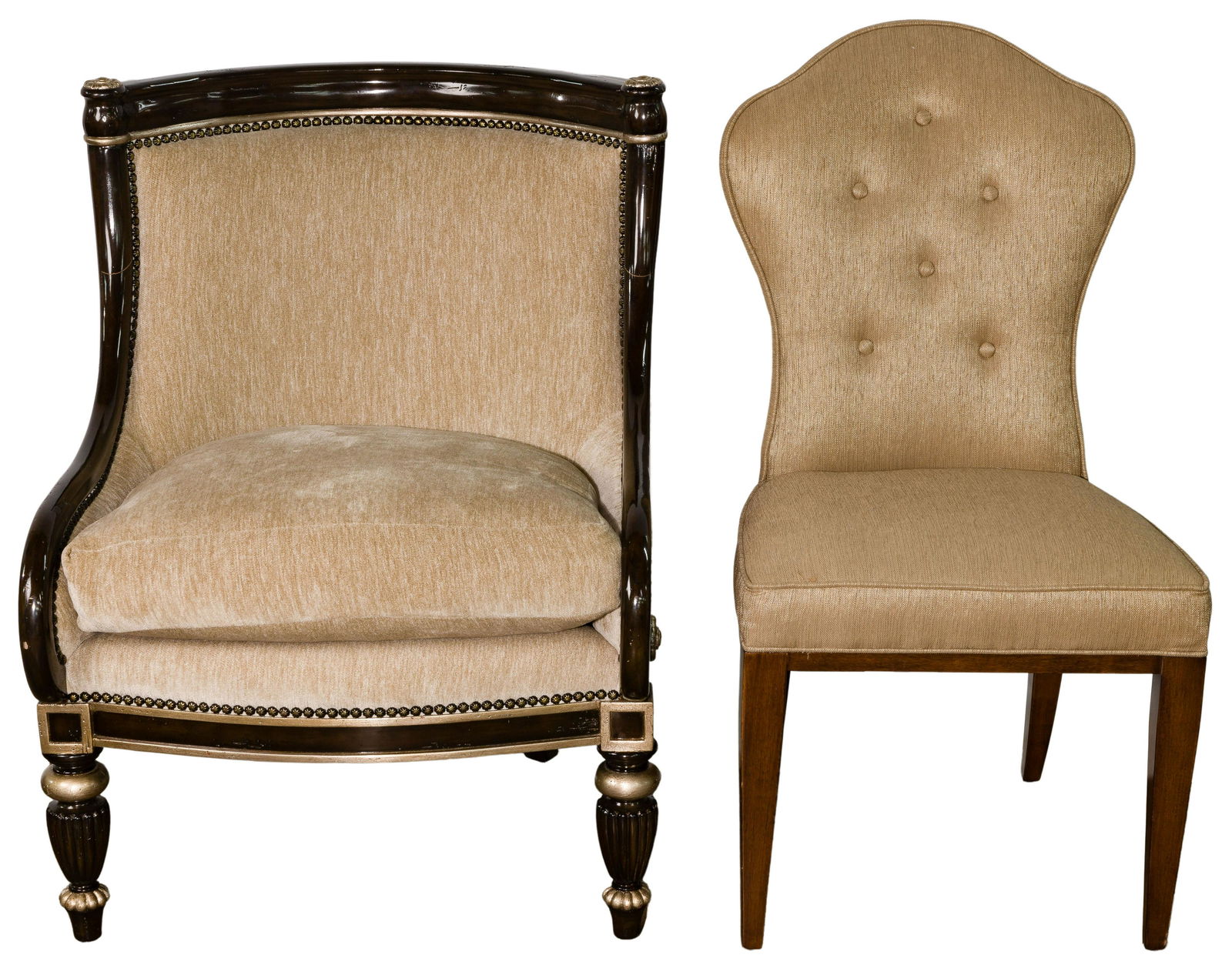 Marge Carson and Bernhardt Upholstered Chairs (1 of 7)