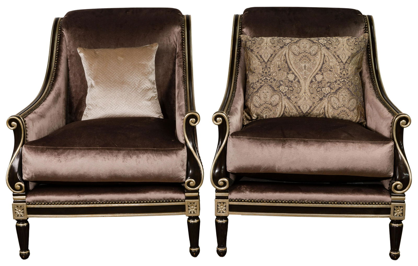 Marge Carson 'Portofino' Upholstered Armchairs (1 of 4)