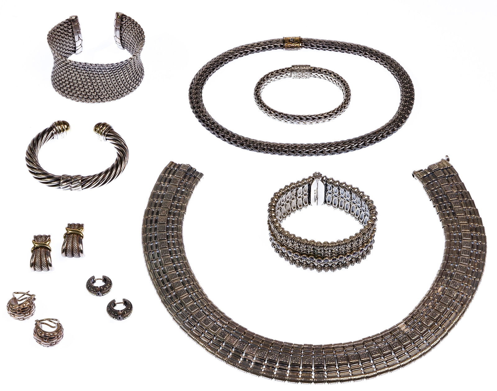 Designer Sterling Silver Jewelry Assortment (1 of 1)