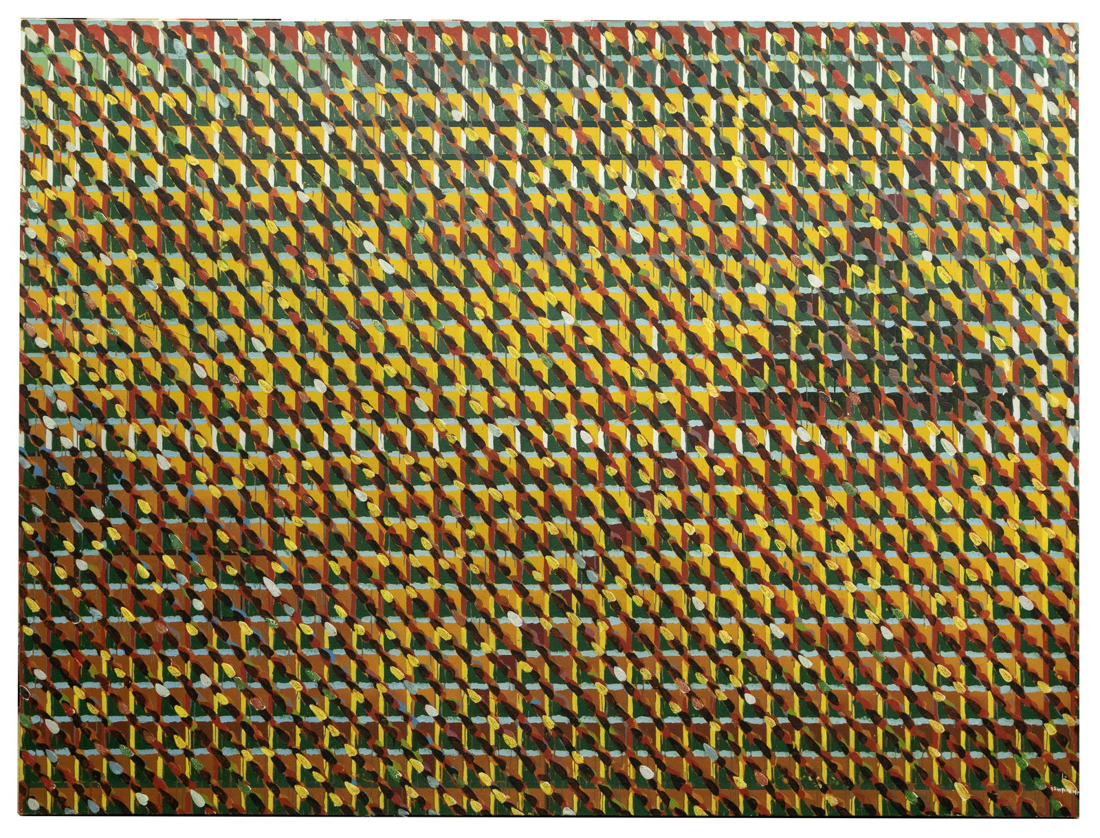 T. Simpson (20th Century) Oil on Canvas (1 of 2)