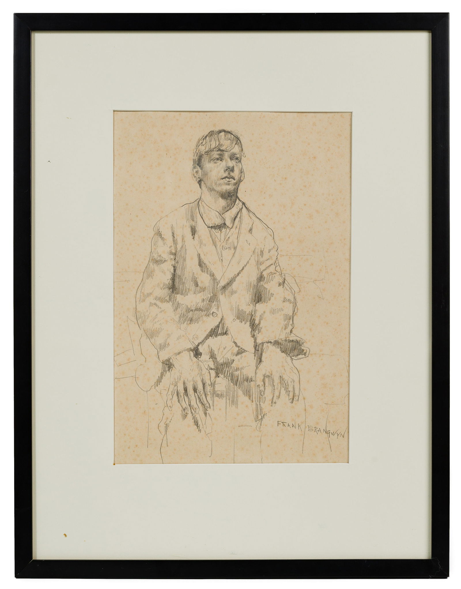 Frank Brangwyn (Welsh, 1867-1956) Graphite on Paper (1 of 5)