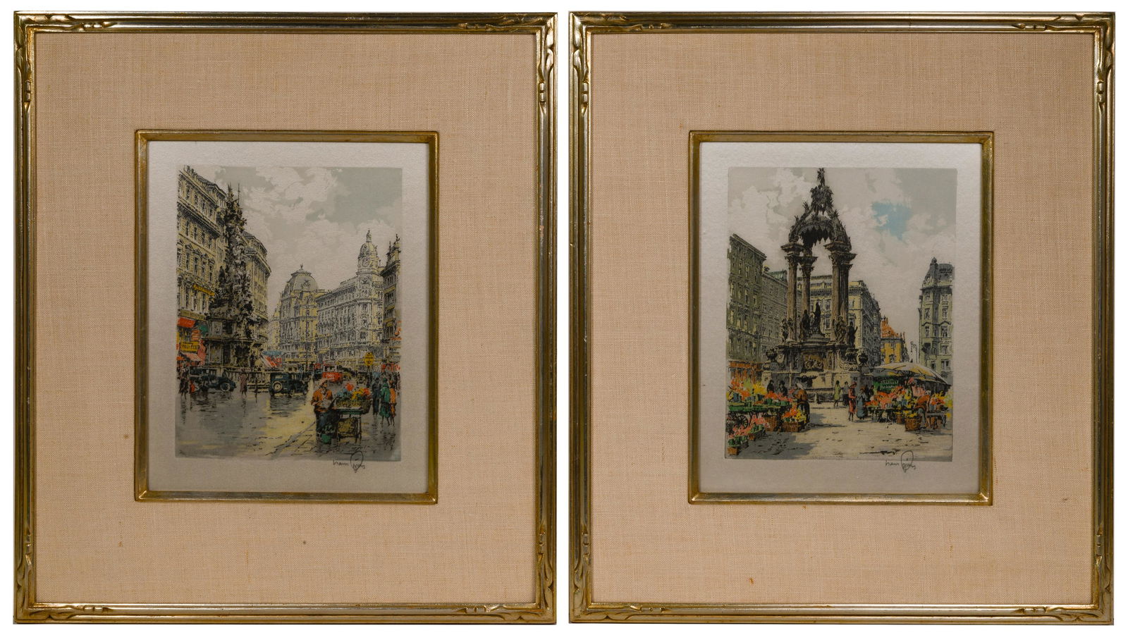 Hans Figura (Austrian, 1898-1978) Etchings (1 of 5)