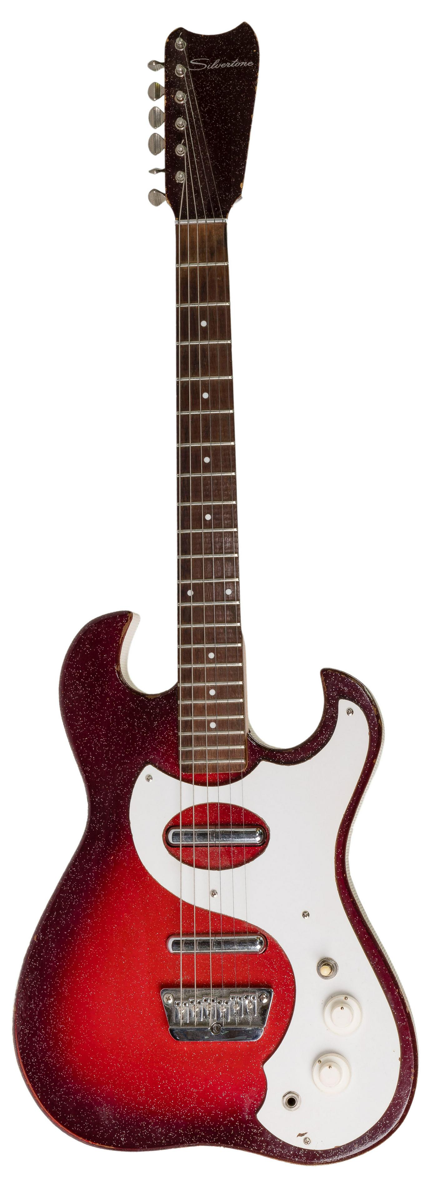 Silvertone Electric Guitar Model 1457 With Amp-in-Case (1 of 12)