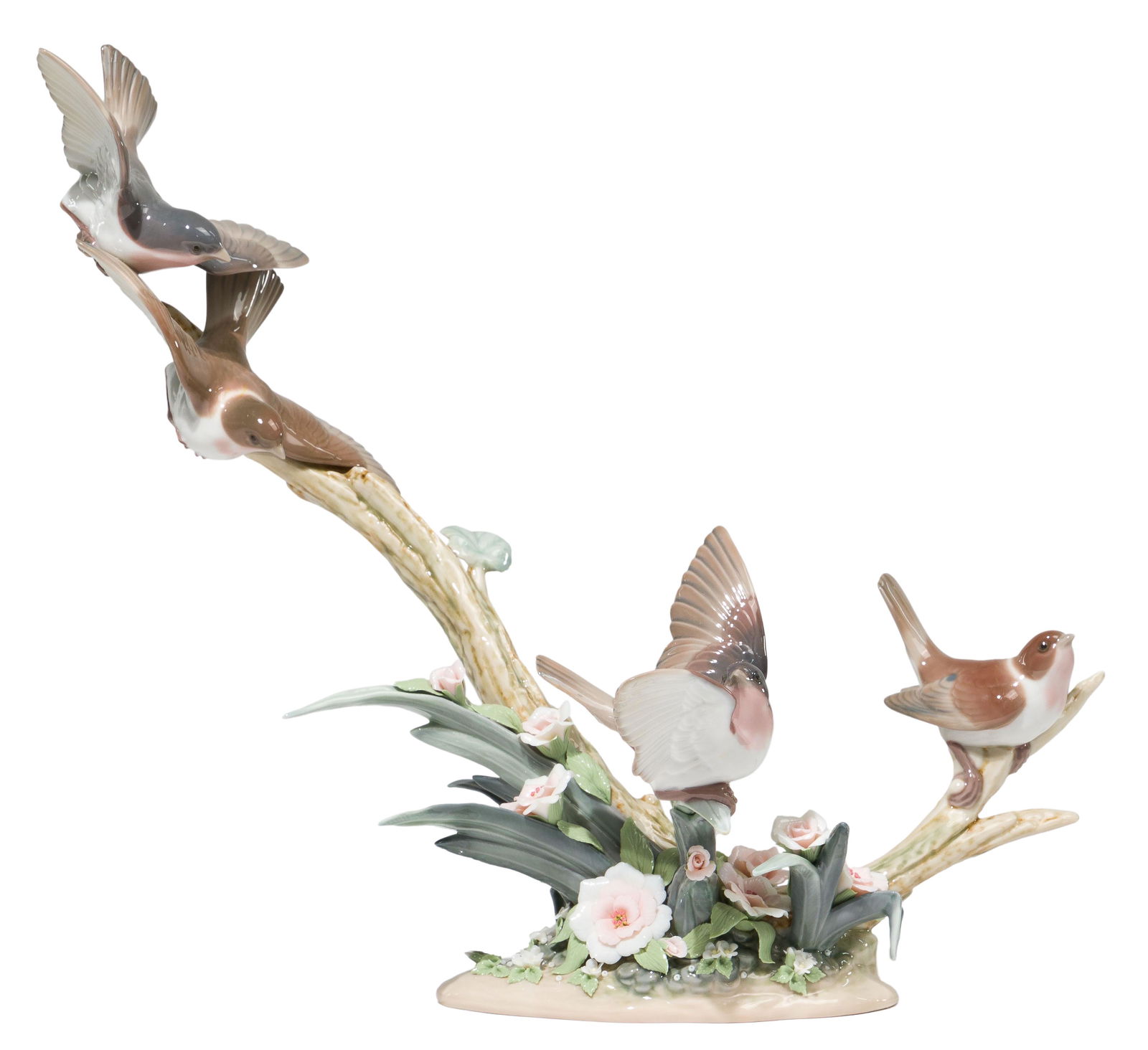Lladro #1462 'Flock of Birds' Figurine (1 of 4)