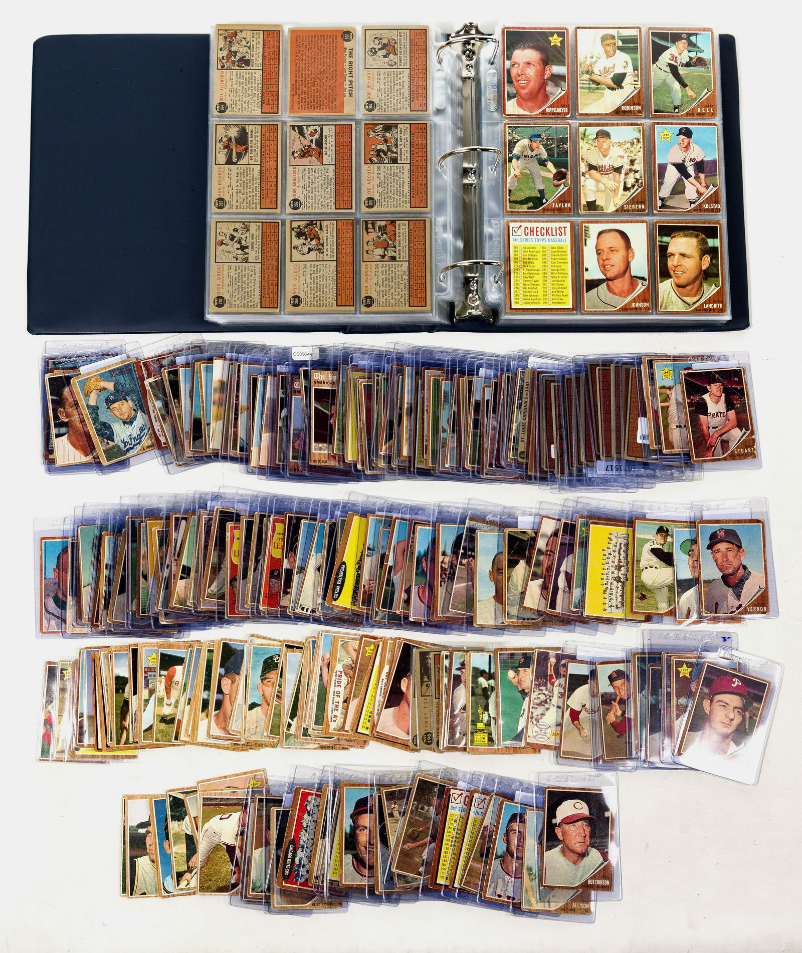 1962 Topps Baseball Partial Set (1 of 5)