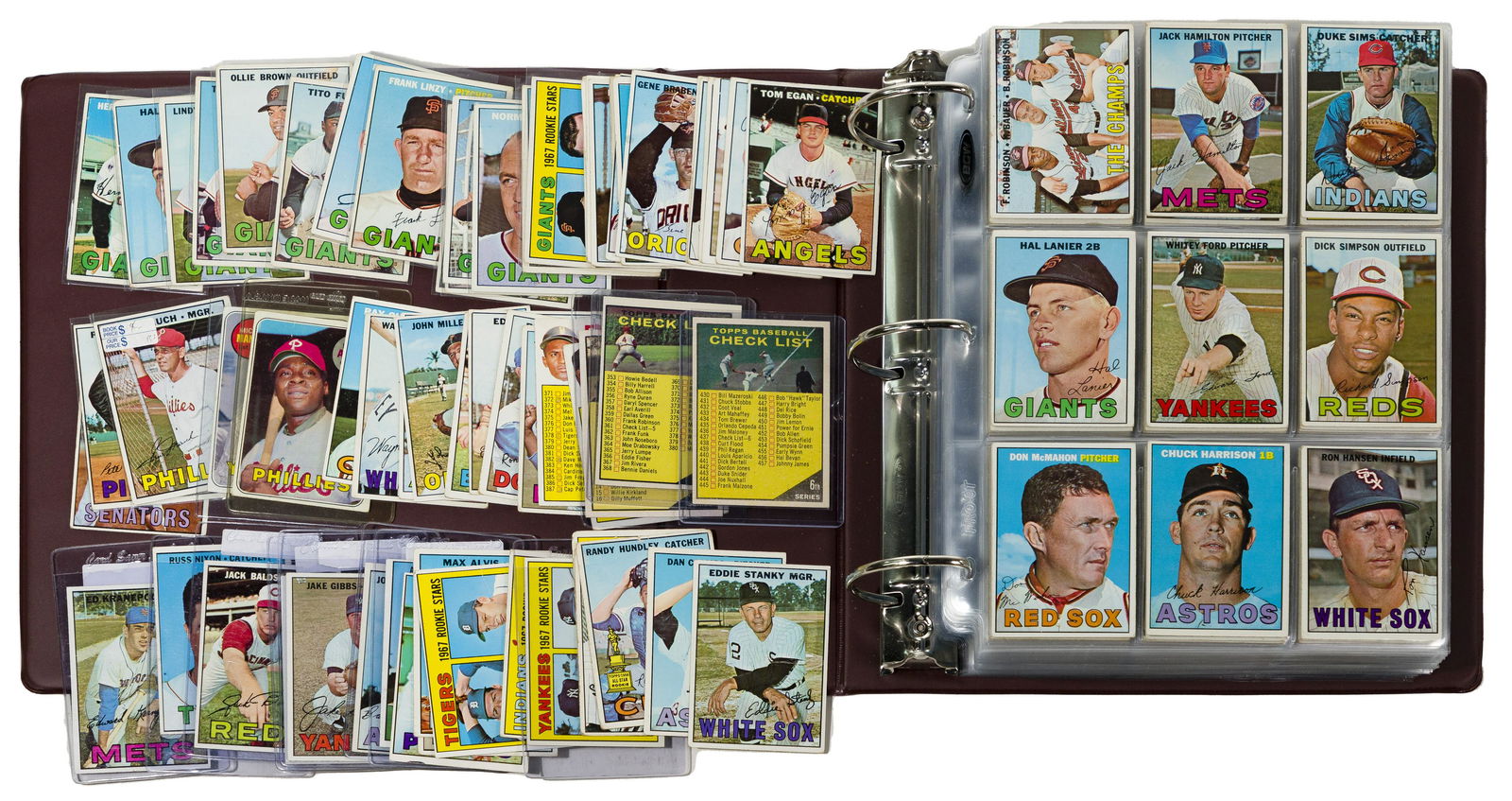 1967 Topps Baseball Cards (1 of 4)