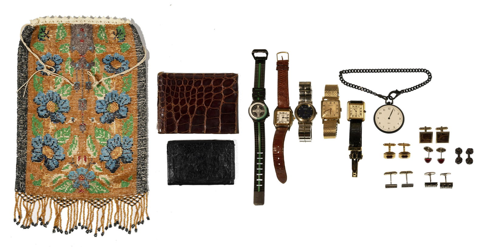 Beaded Handbag and Watch Assortment (1 of 3)