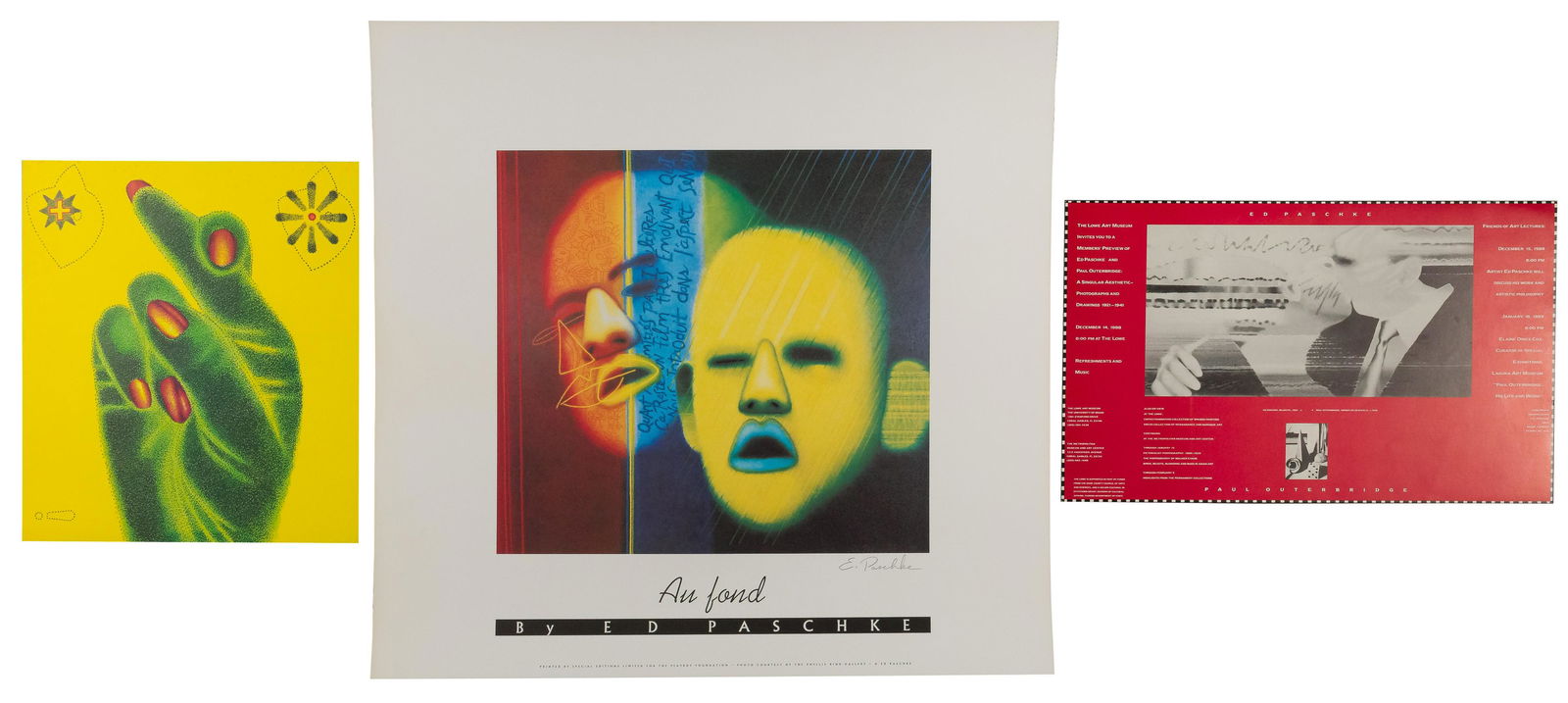 Ed Paschke (American, 1939-2004) Poster Assortment (1 of 2)
