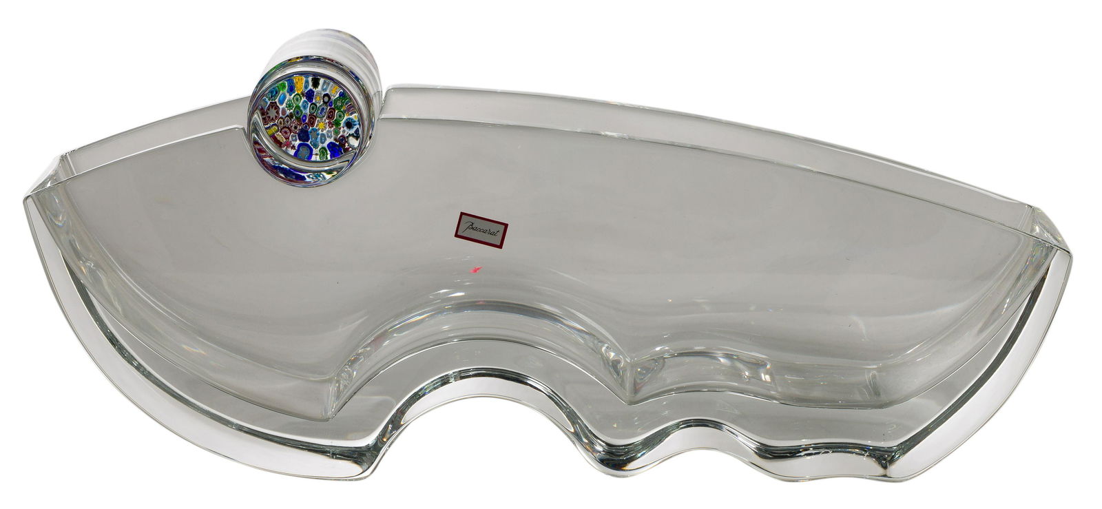 Thomas Bastide for Baccarat Crystal 'Oceanie' Vase (1 of 3)