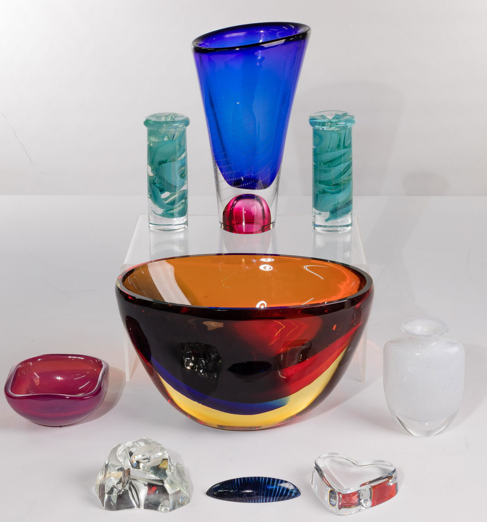 Art Glass and Crystal Assortment (1 of 2)