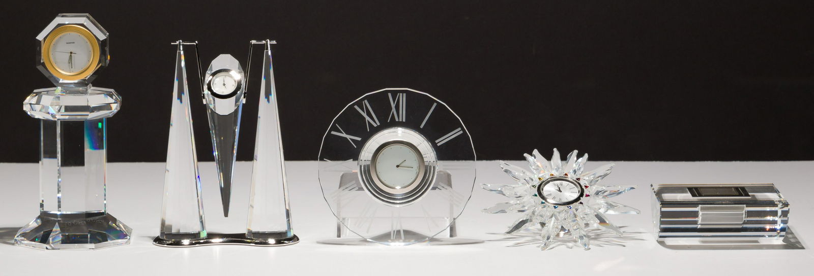 Swarovski Crystal Clock Assortment (1 of 2)