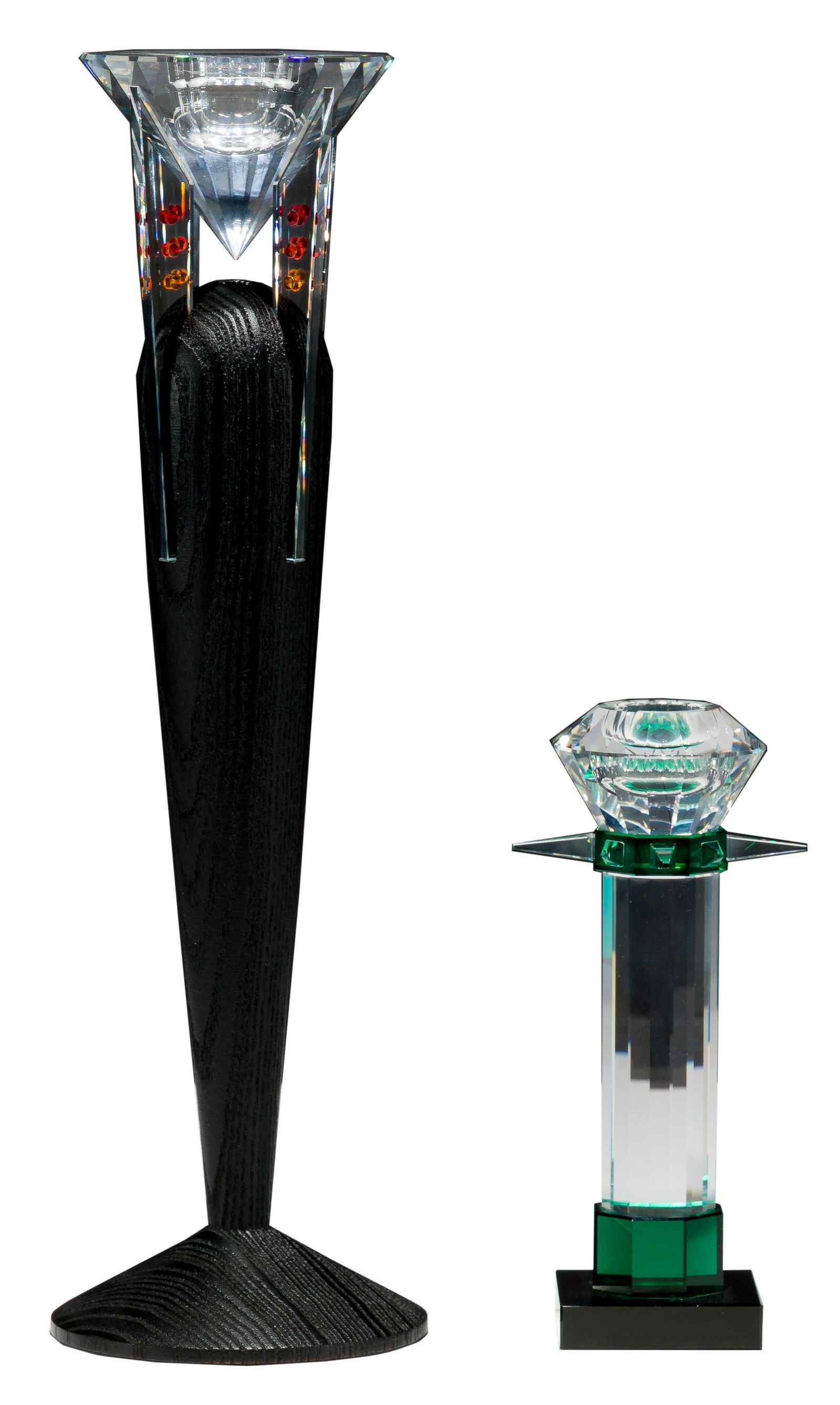 Swarovski Crystal Candle Holders (1 of 2)