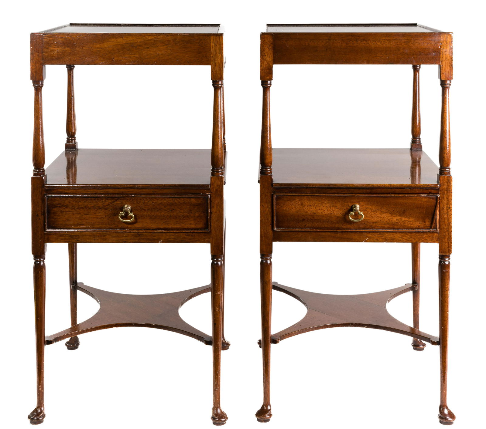 Caledonian Inc. Georgian Style Mahogany Occasional Tables (1 of 4)