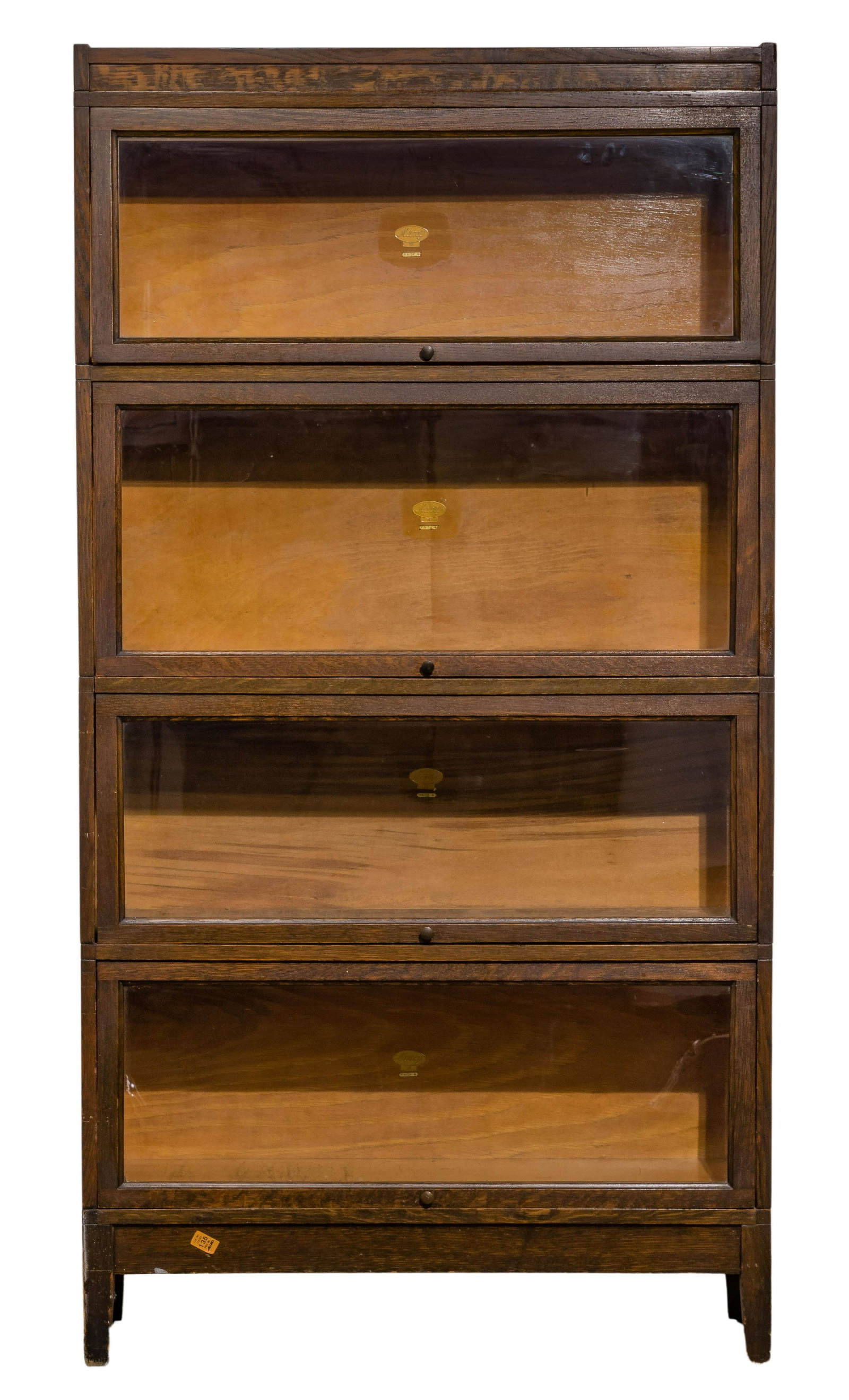 Macey Oak Barrister Bookcase (1 of 2)