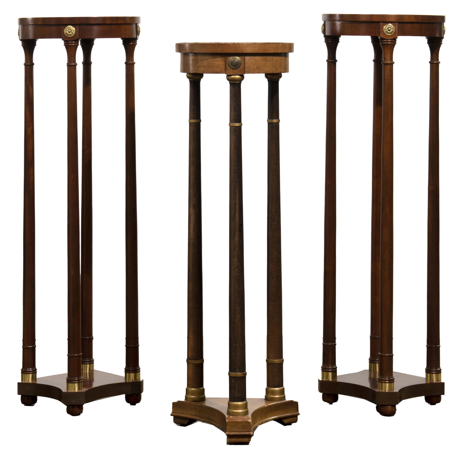 Baker Mahogany Plant Stands (1 of 1)