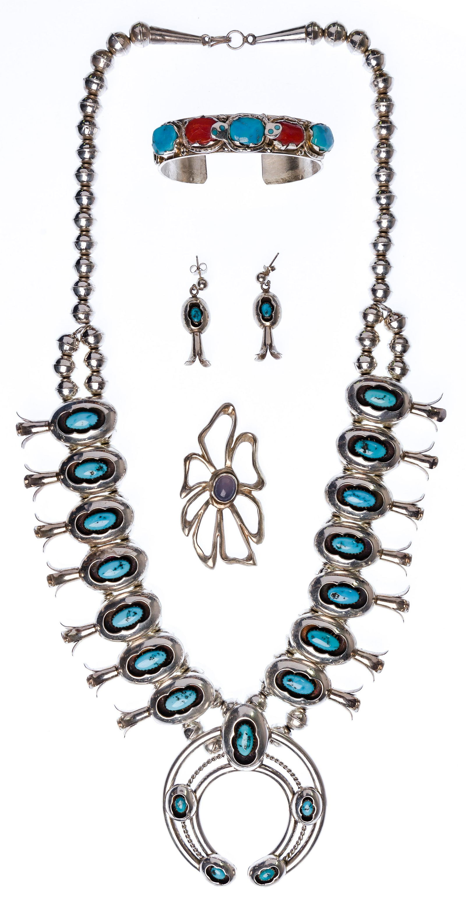 Native American Indian Sterling Silver Jewelry Assortment (1 of 5)