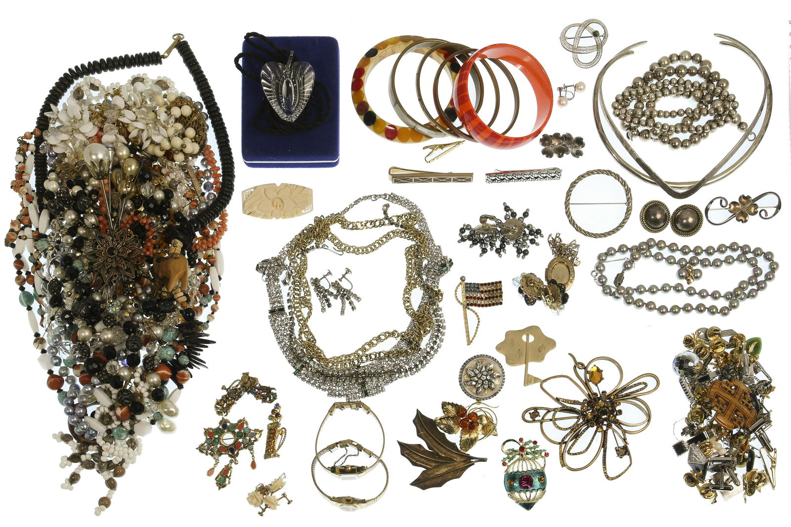 Gold, Sterling Silver and Costume Jewelry Assortment (1 of 1)