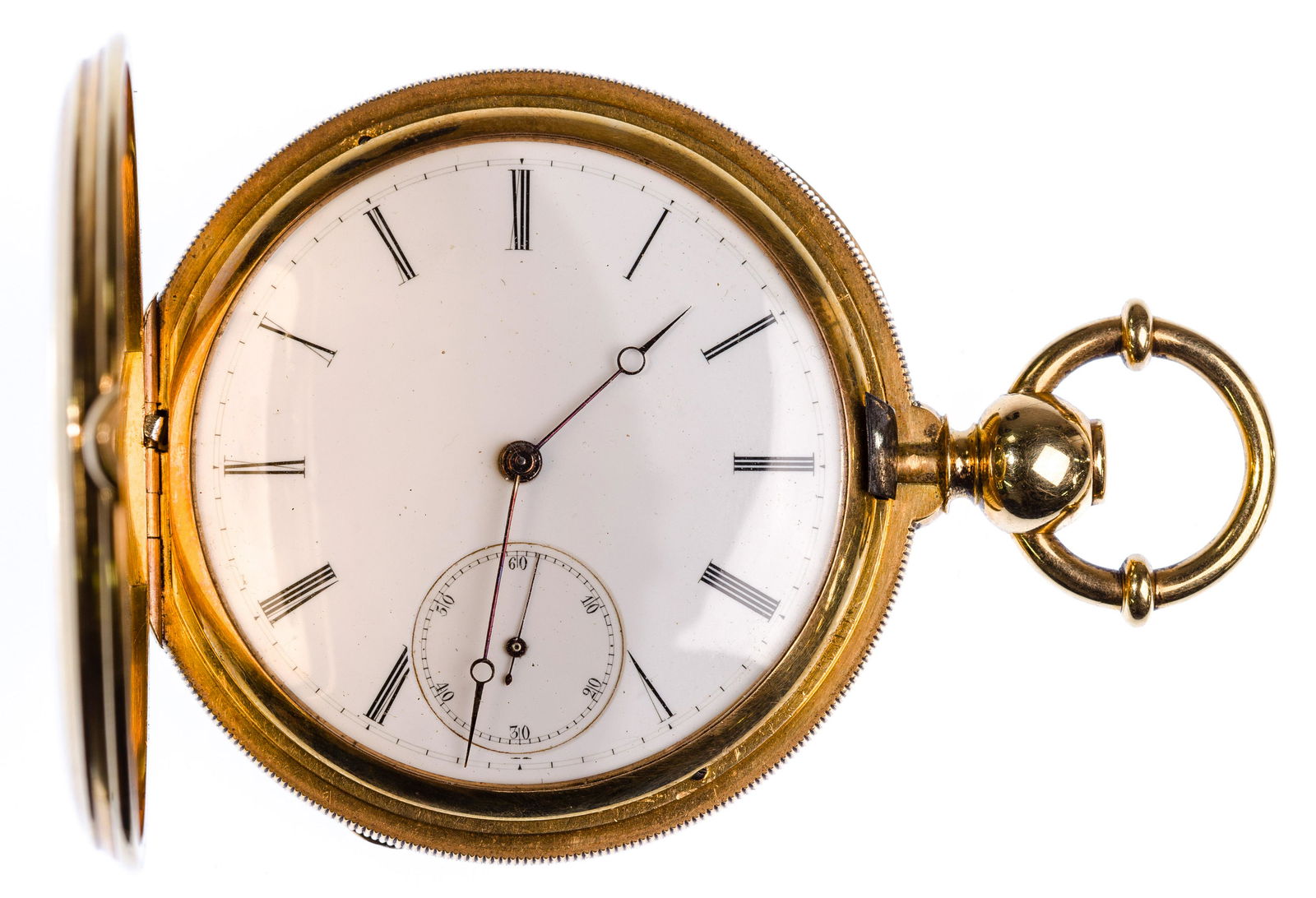 Paul Breton 18k Yellow Gold Case Pocket Watch (1 of 9)