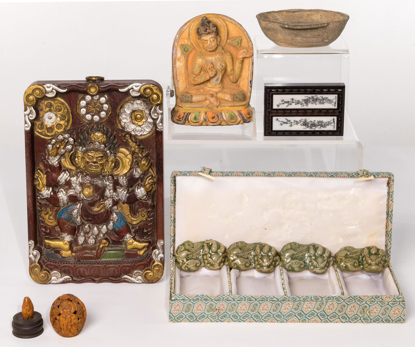 Asian Decorative Item Assortment (1 of 1)