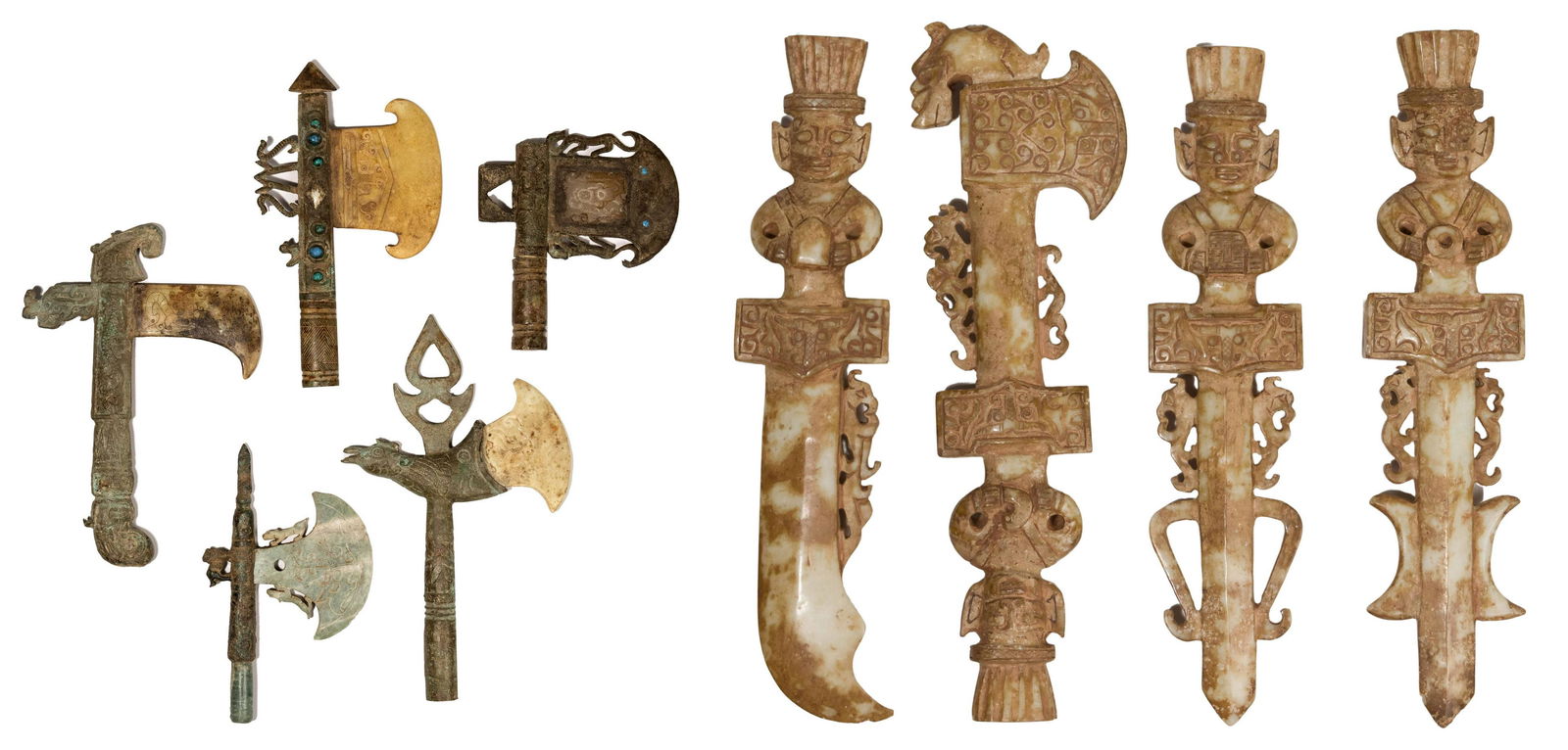 Chinese / Tibetan Ceremonial and Ritual Weapon Assortment (1 of 7)