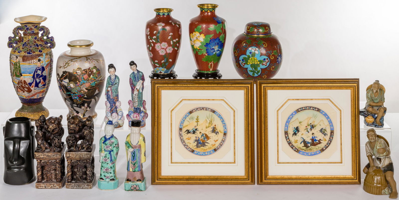 Asian Decorative Object Assortment (1 of 2)