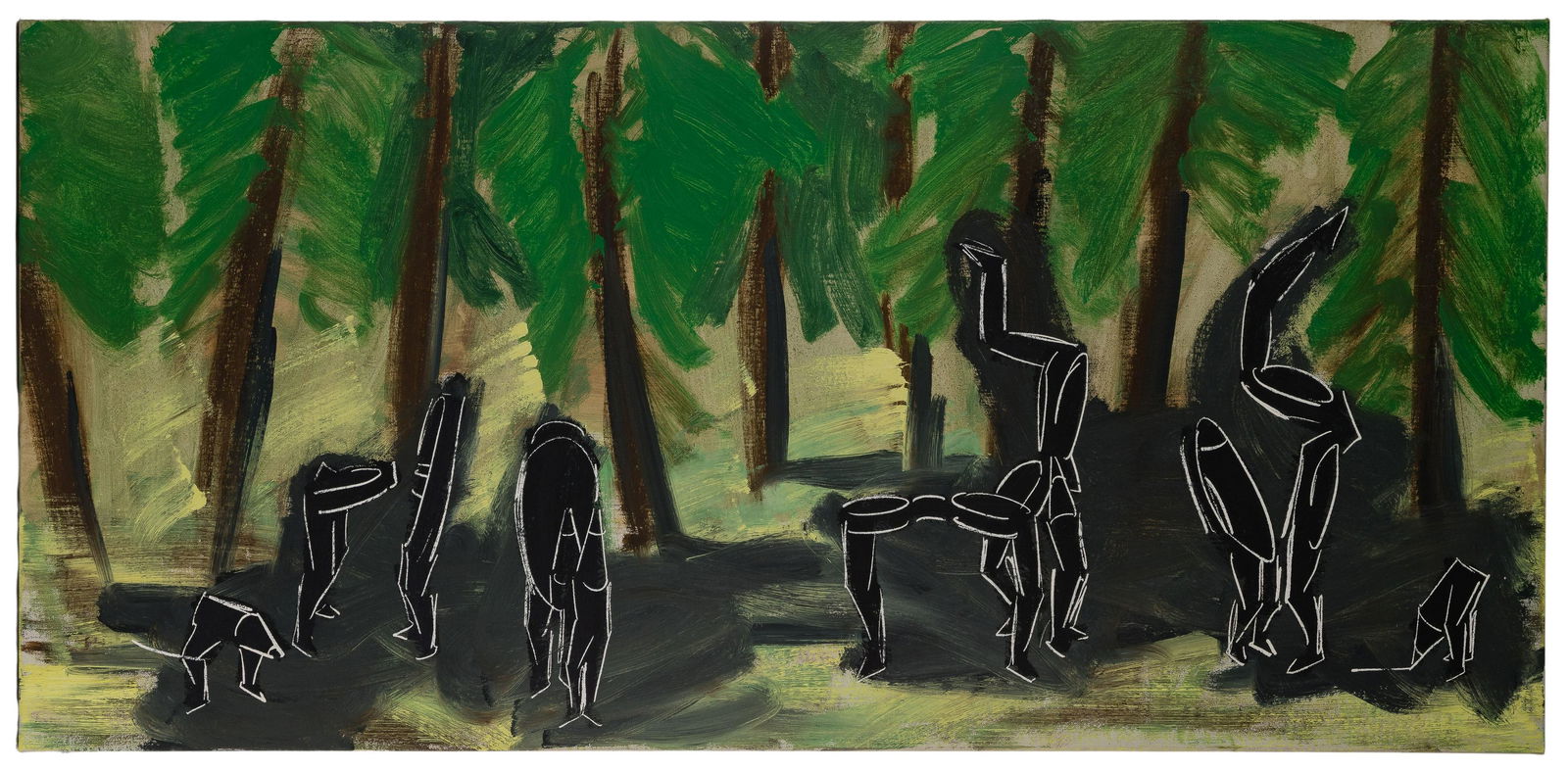 Michael Hurson (American, 1941-2007) Oil on Canvas (1 of 2)