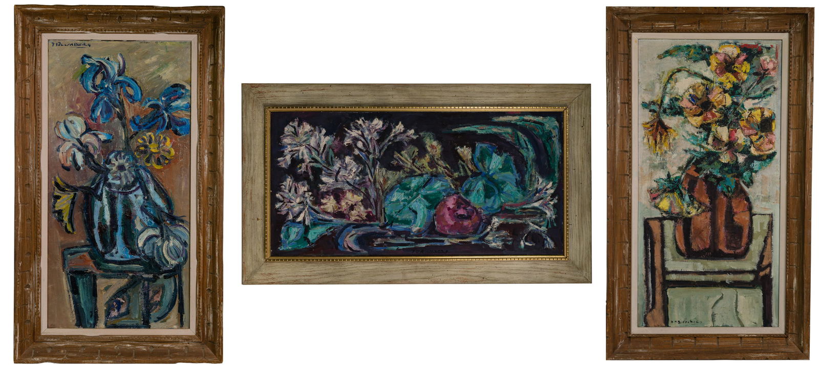 Fannie Burgheim Blumberg (American, 1894-1964) Oils on Canvas (1 of 10)