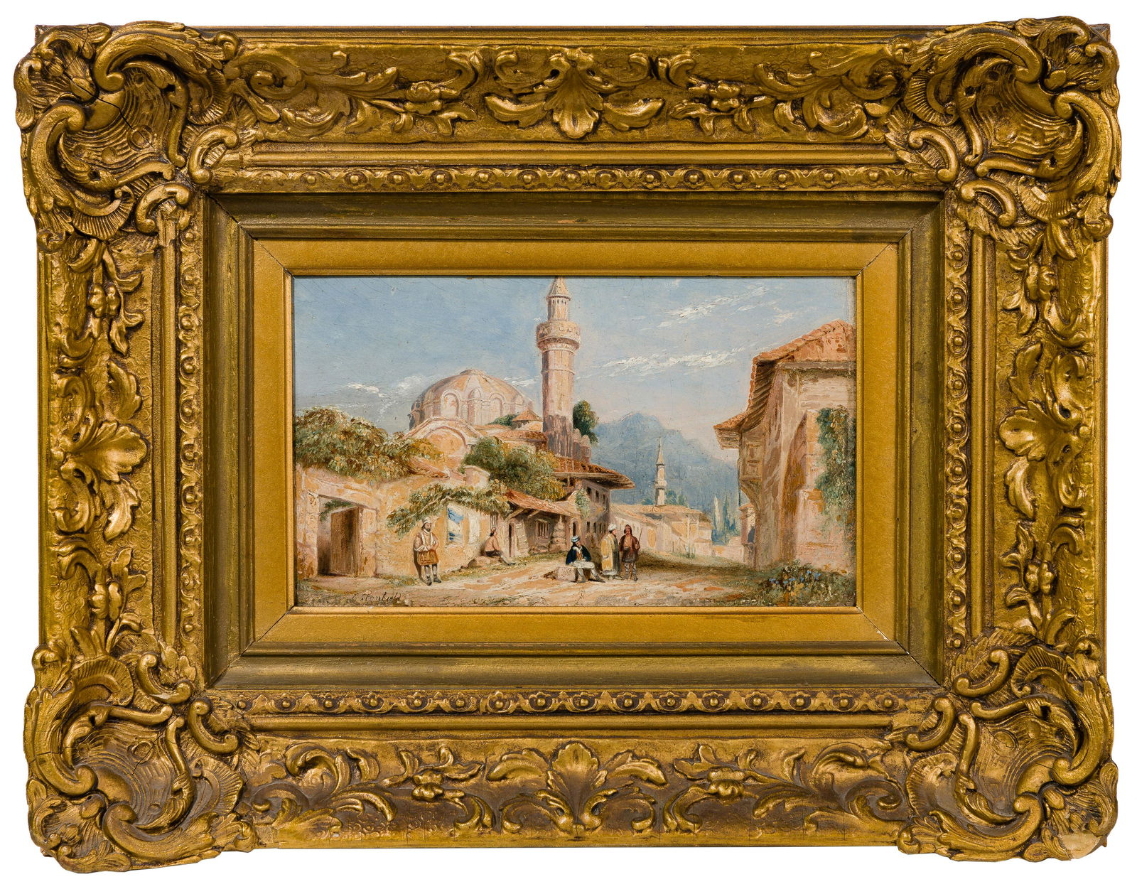 Clarkson Stanfield (British, 1793-1867) Oil on Board (1 of 5)