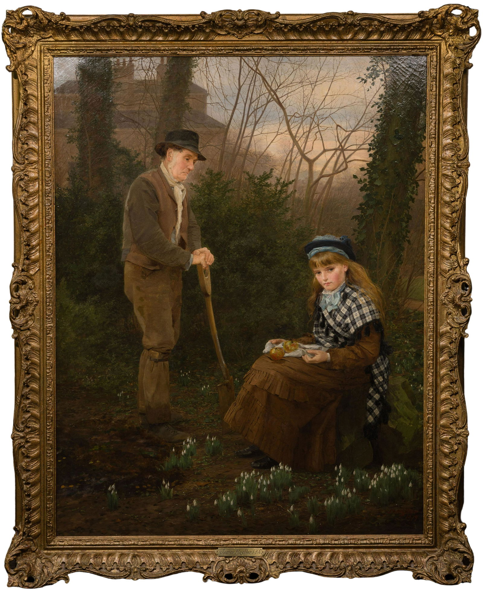 James Hayllar (British, 1829-1920) Oil on Canvas (1 of 6)