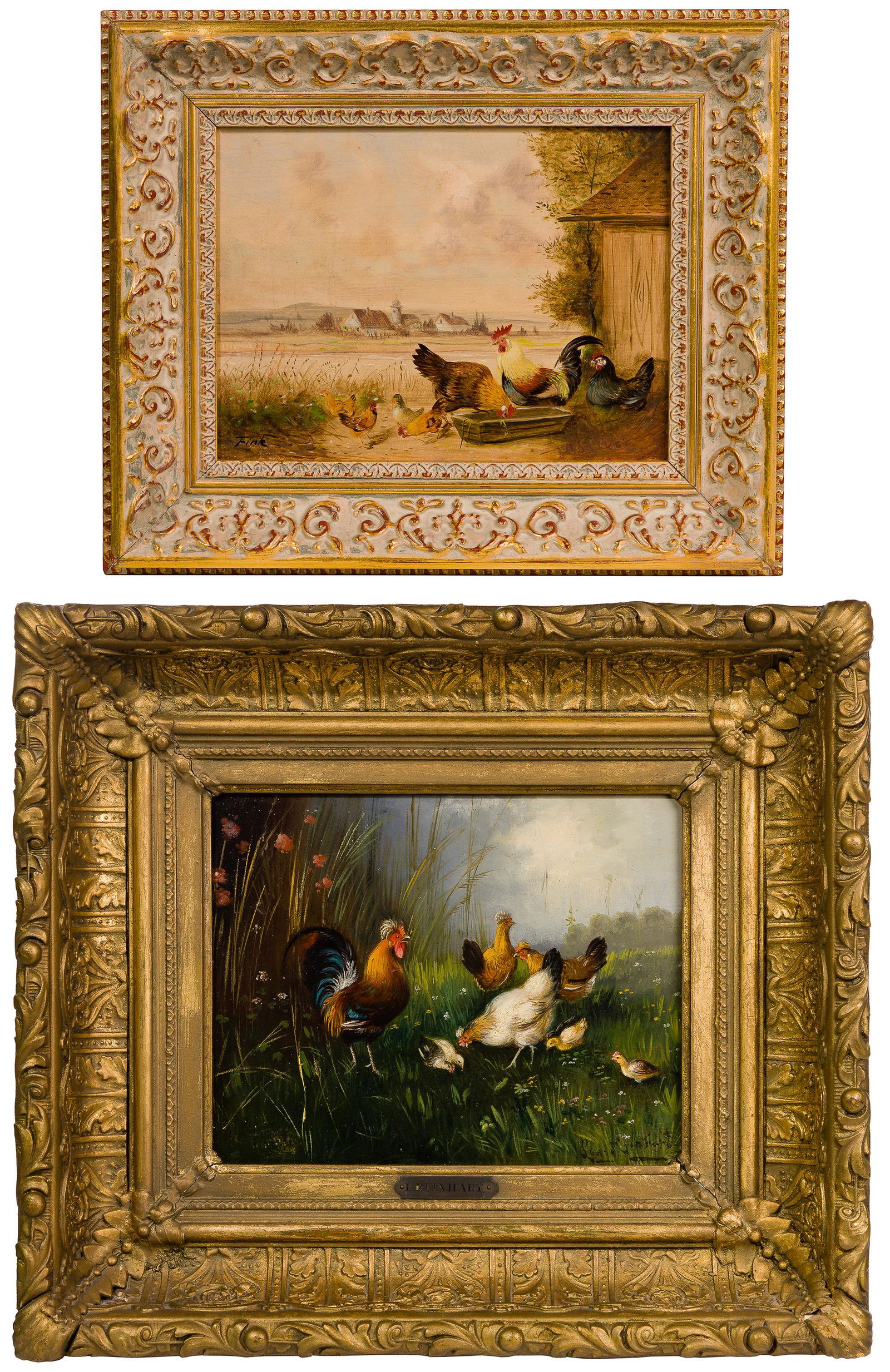 Lea Reinhart (Austrian, 1877-1970) Oil on Panel (1 of 10)