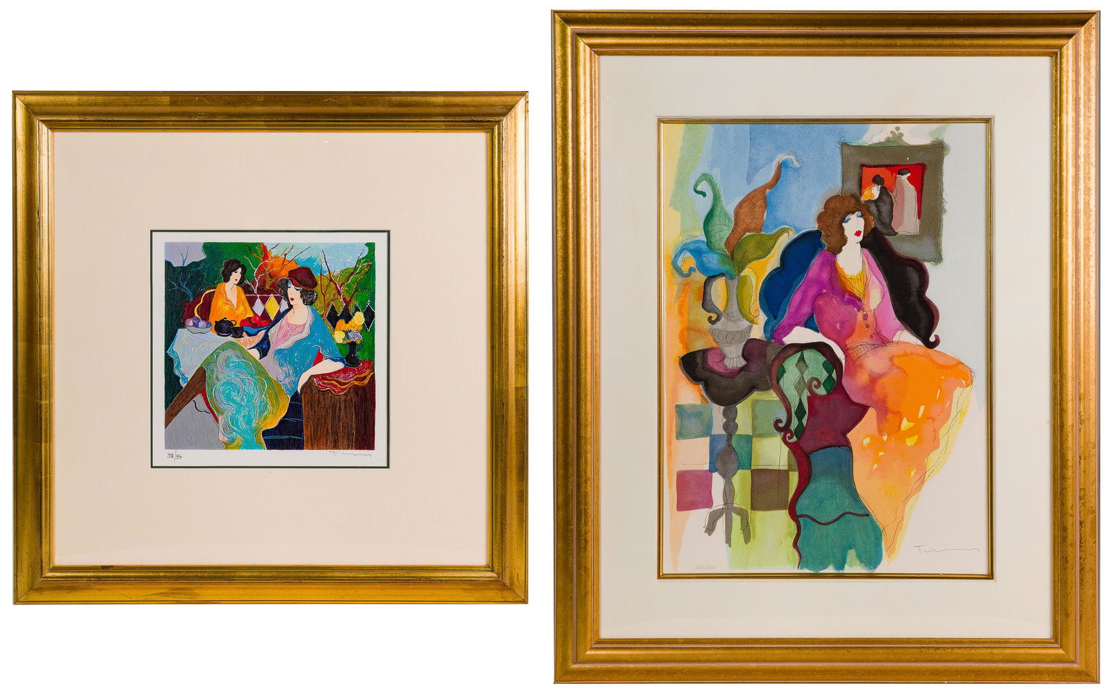 Itzchak Tarkay (Israeli, 1935-2012) Serigraphs (1 of 7)