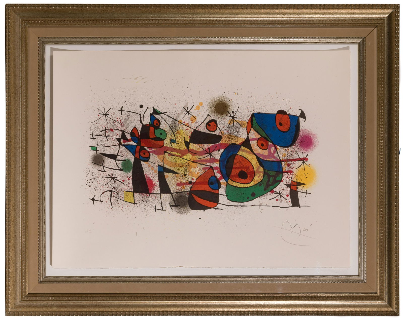 Joan Miro (Spanish, 1893-1983) 'Ceramiques' Lithograph (1 of 4)
