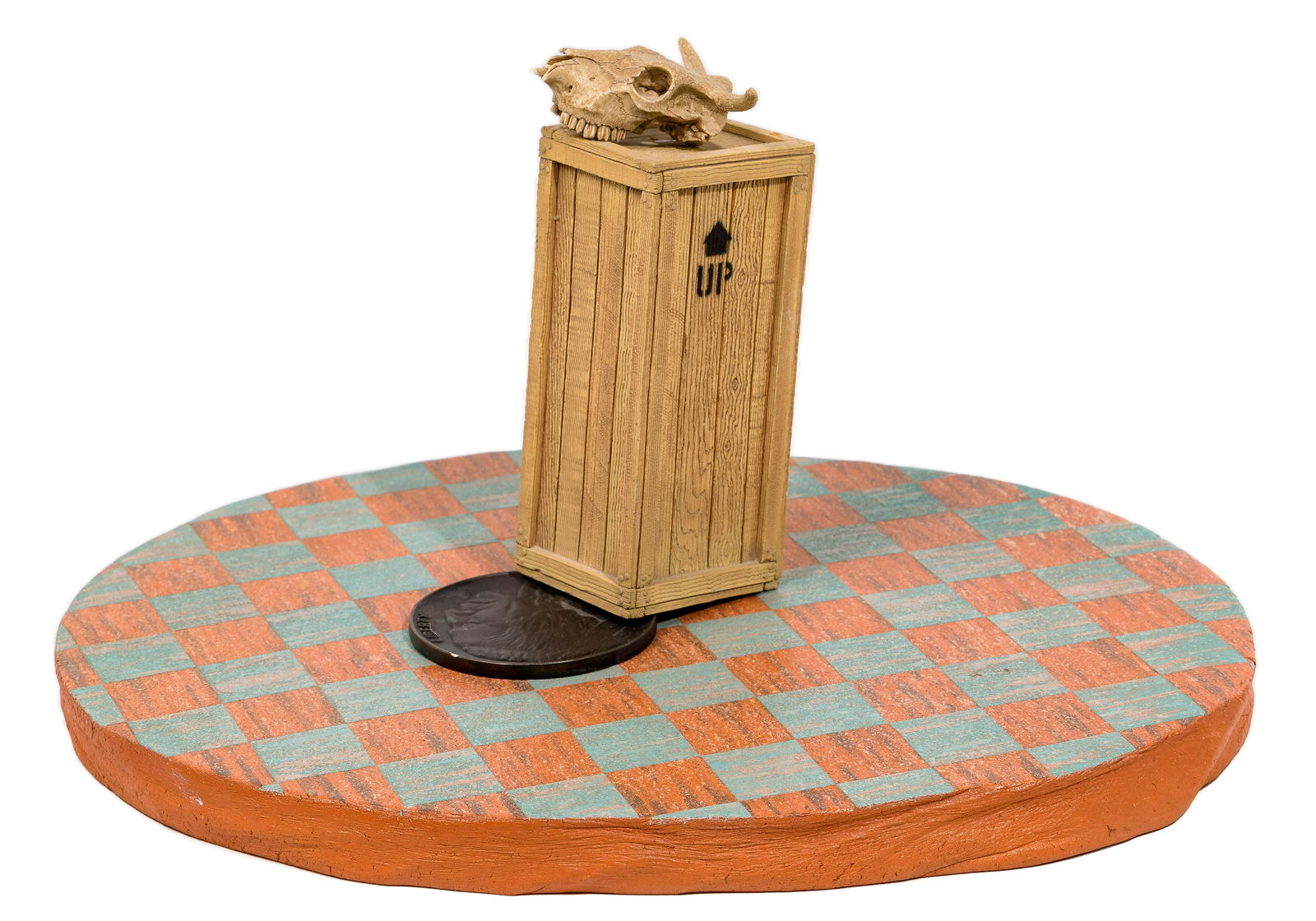 Richard Notkin (American, b.1948) 'Endangered Species #4' Porcelain Sculpture (1 of 5)