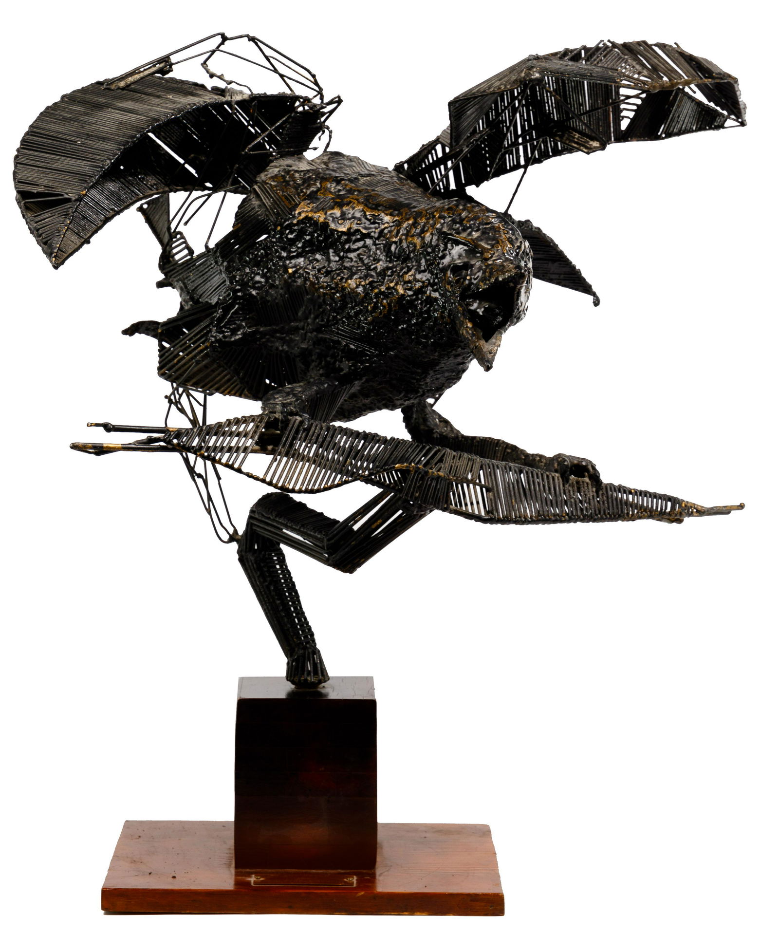 E. Corley (American, 20th Century) 'The Raven' Brutalist Sculpture (1 of 4)