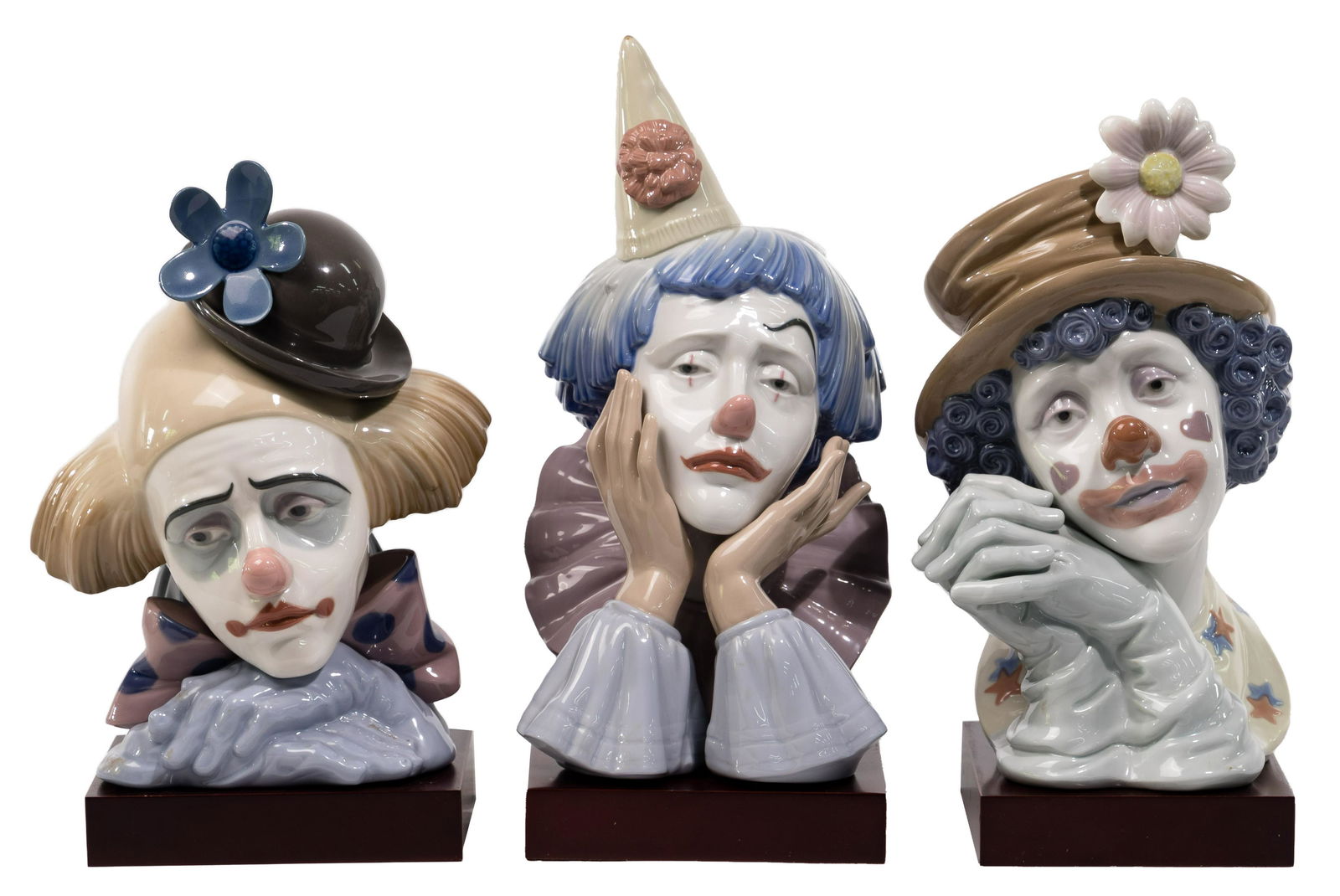 Lladro Clown Figurine Assortment (1 of 3)