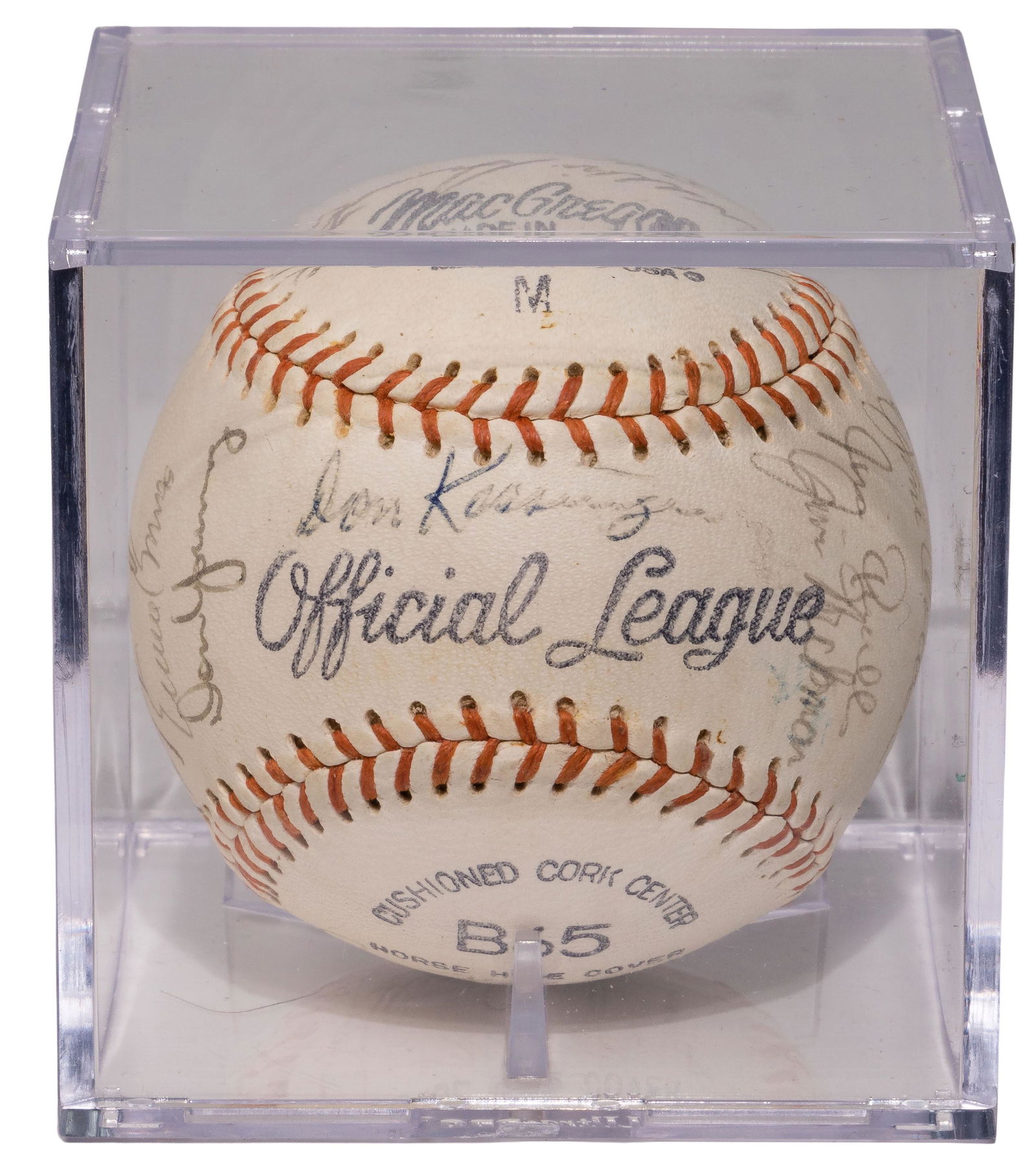 1969 Chicago Cubs Team Signed Base Baseball JSA (1 of 9)
