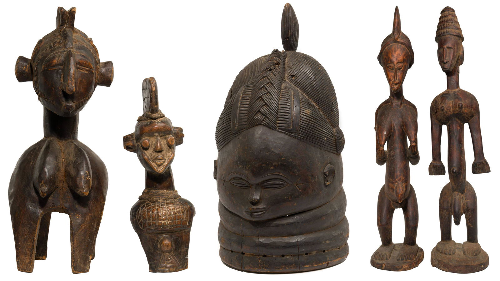 African Carved Wood Assortment (1 of 13)