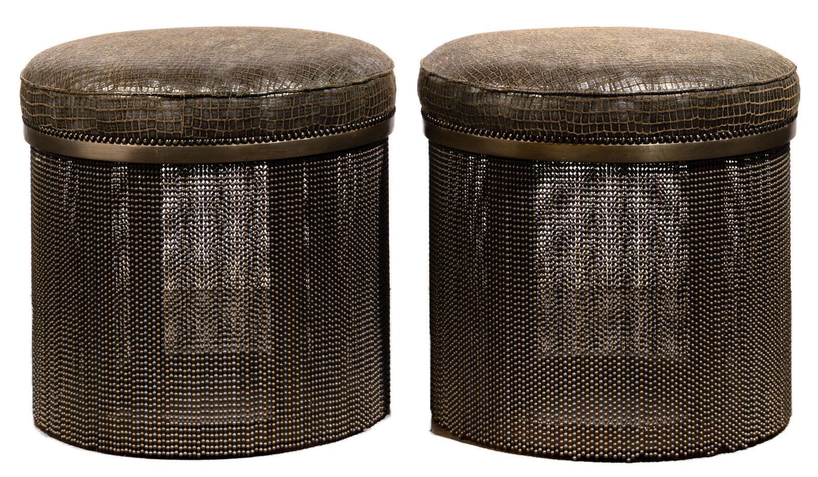 Marge Carson Upholstered Stools (1 of 2)