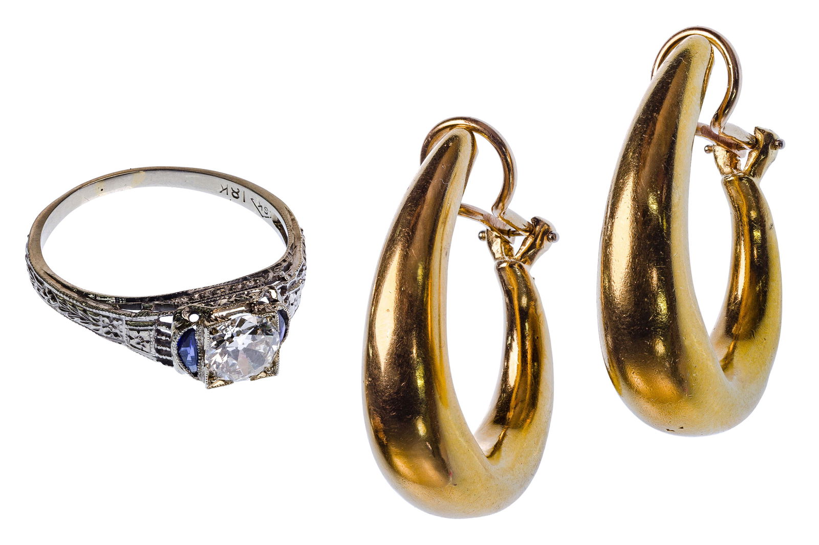 18k Gold Jewelry Assortment (1 of 4)