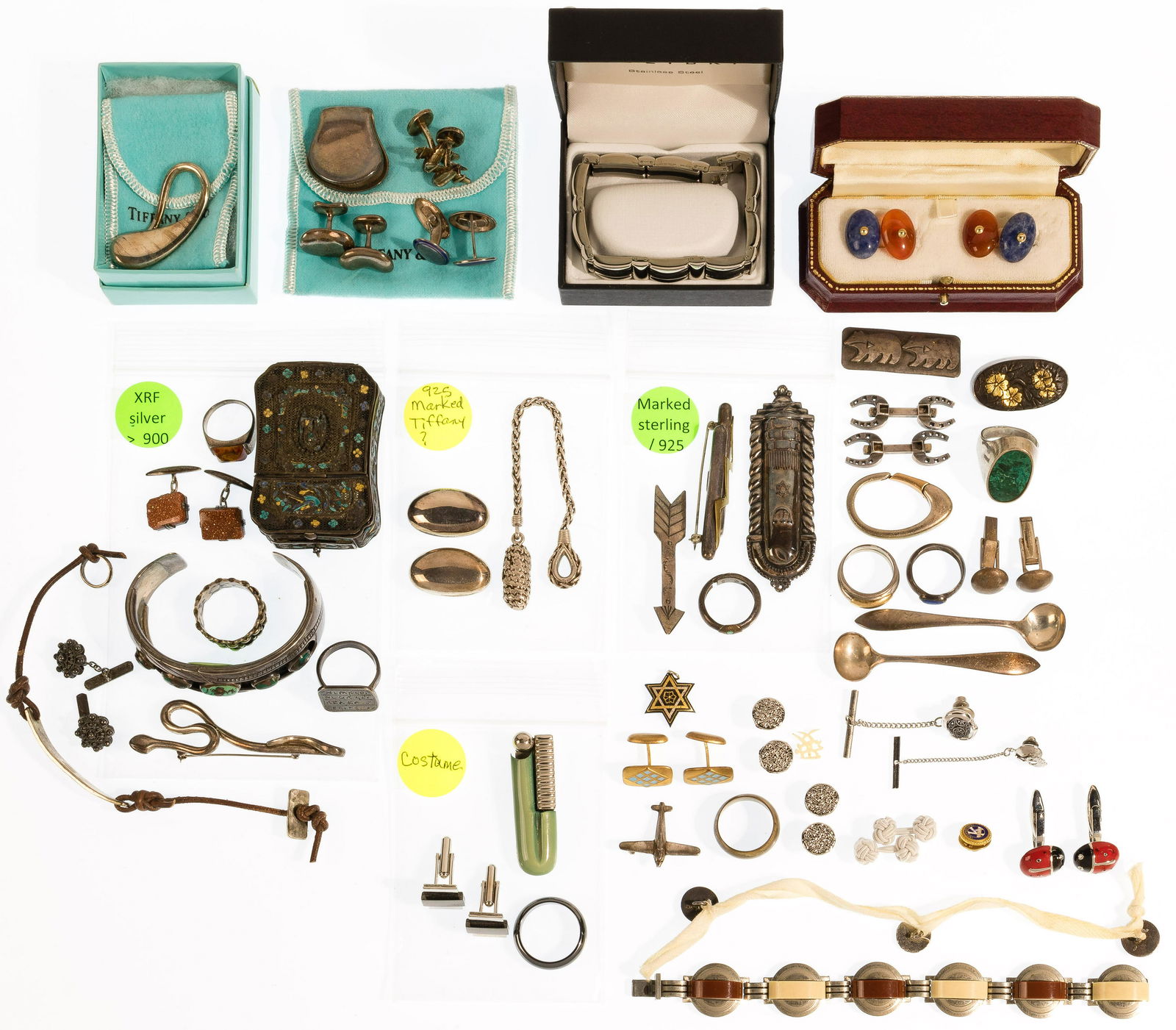Tiffany & Co., Sterling Silver and Costume Jewelry Assortment (1 of 1)