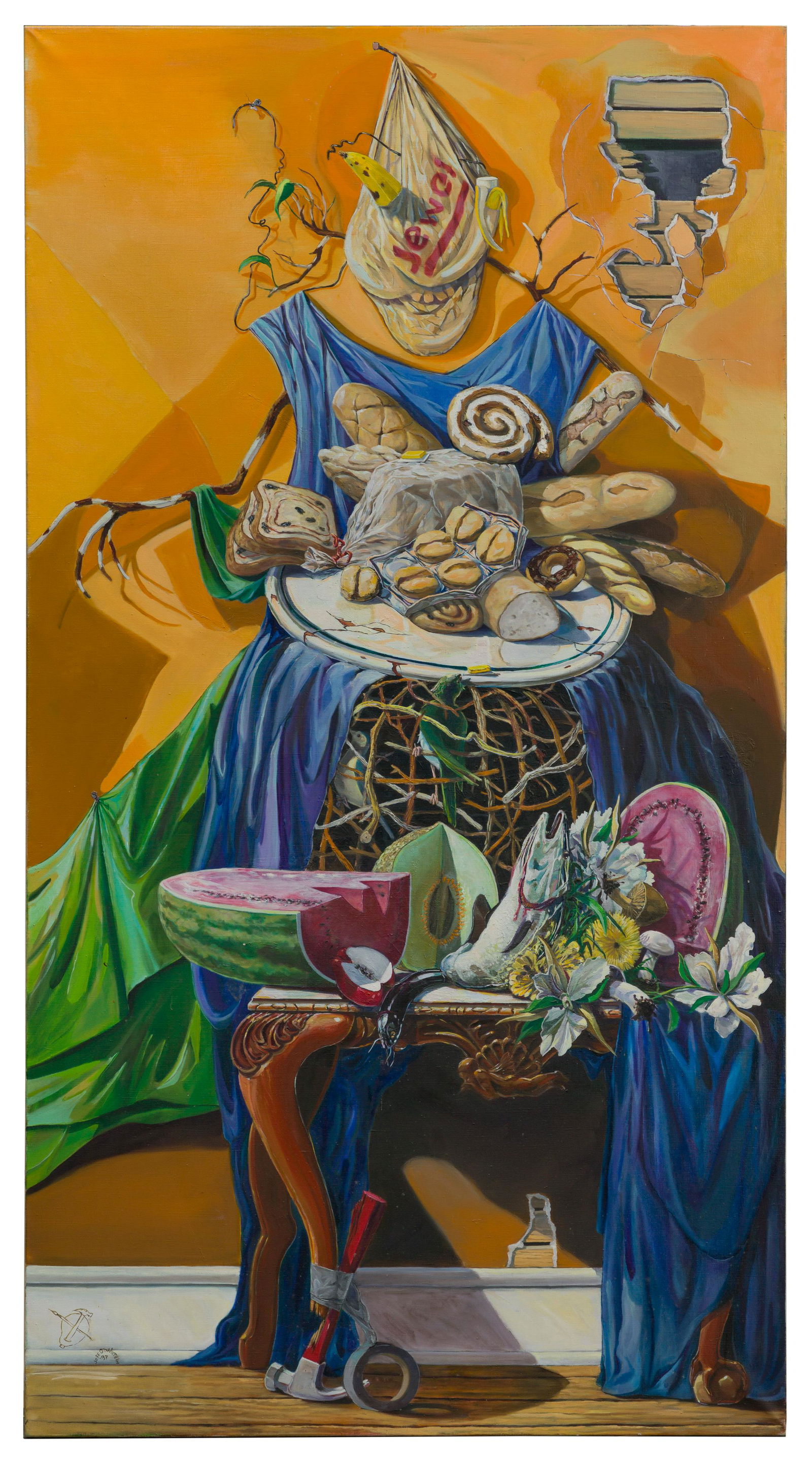 Jeffrey Goldstein (American, b.1957) 'Abundant Earth' Oil on Linen (1 of 4)