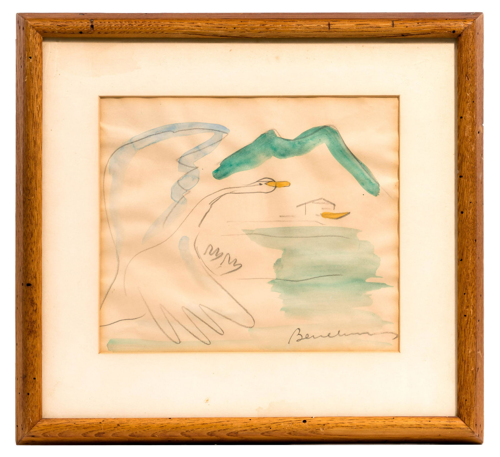 Ludwig Bemelmans (French / American, 1898-1962) Watercolor and Pencil on Paper (1 of 4)