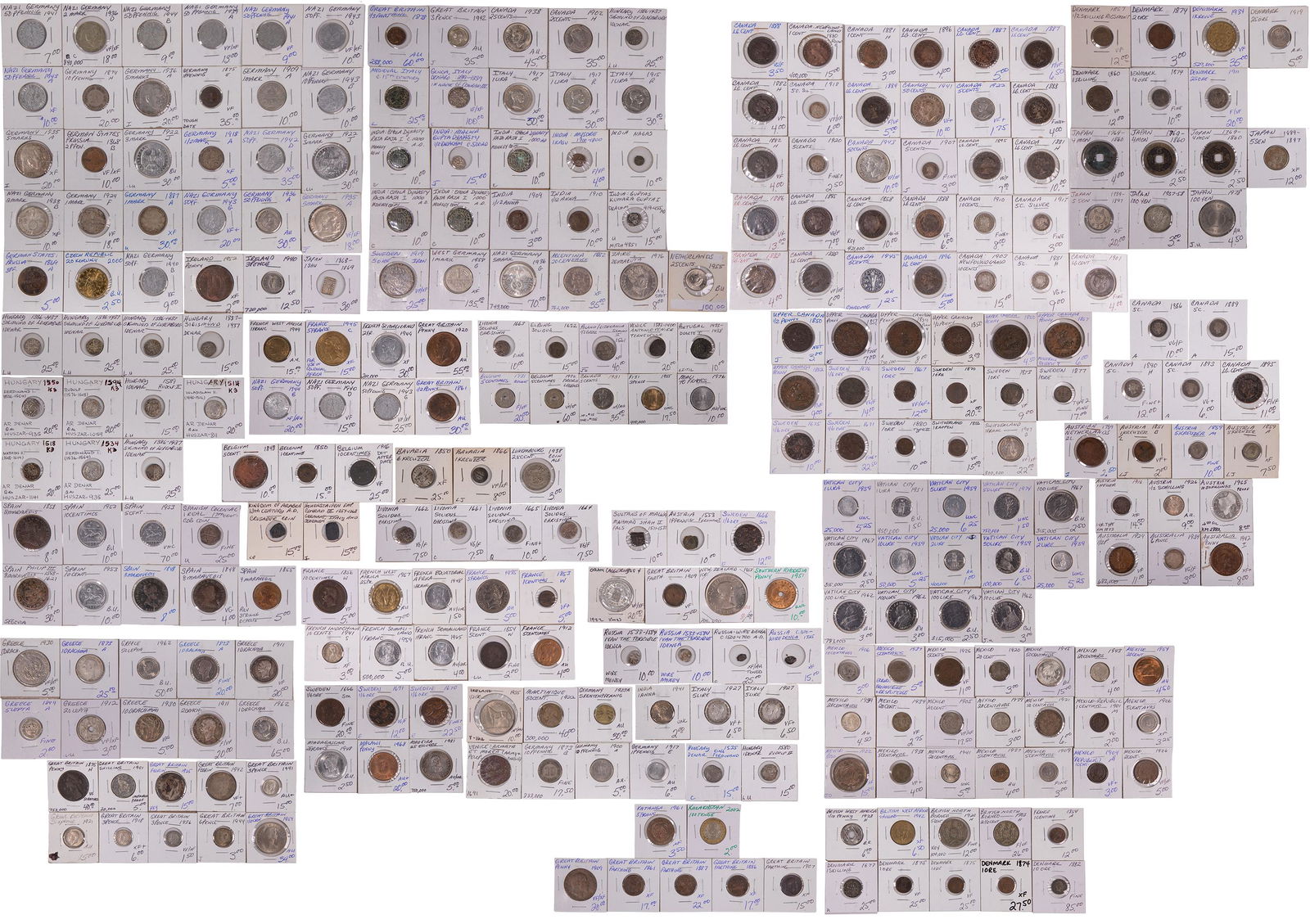 World Coin Assortment (1 of 20)