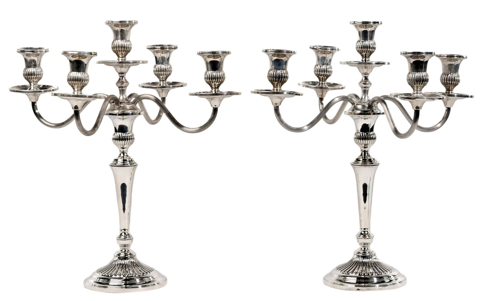 Sterling Silver Candelabra (1 of 2)